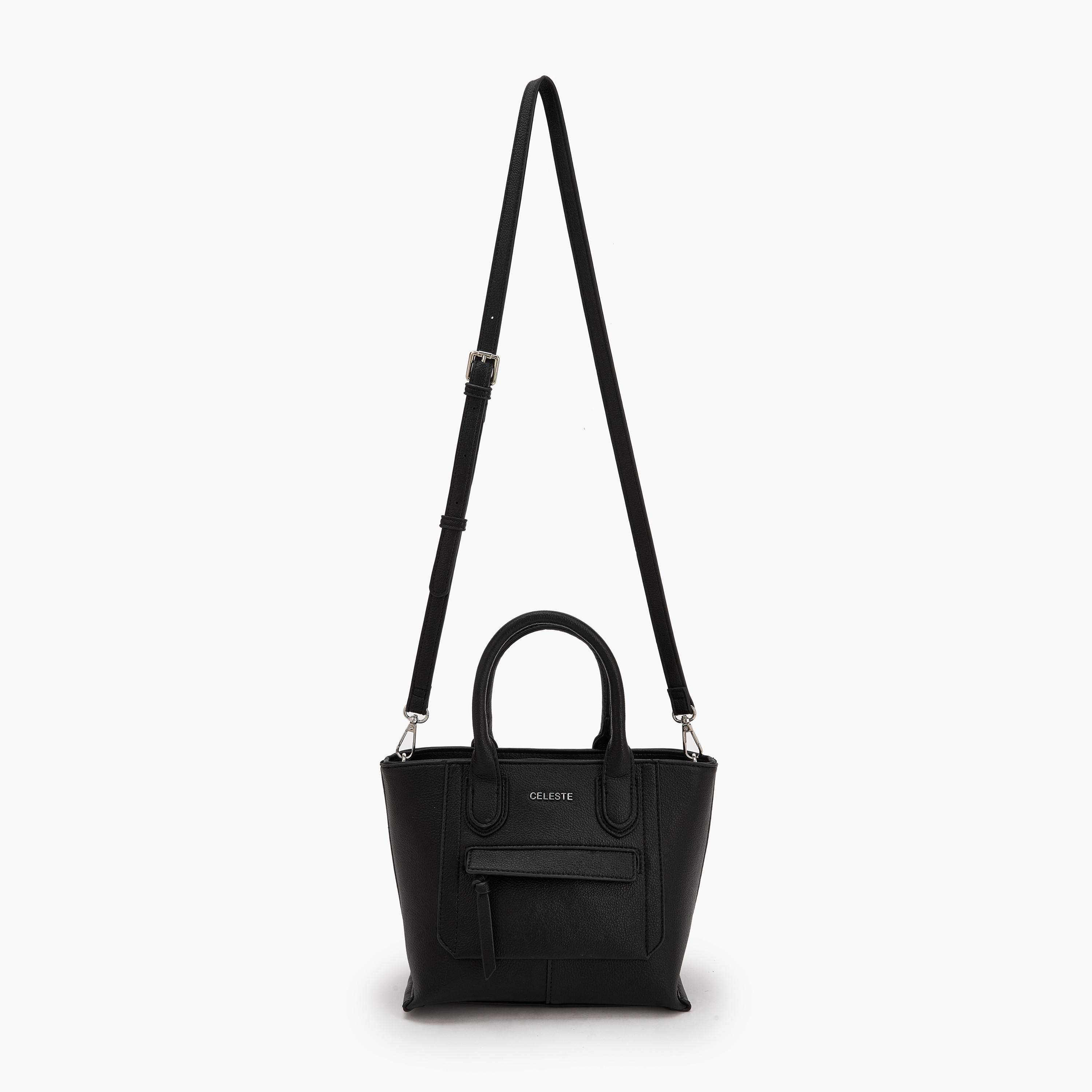 شنطة توت بارزة الملمس بمقبض مزدوج من سيليست-women-bagsandwallets-handbags-image-3