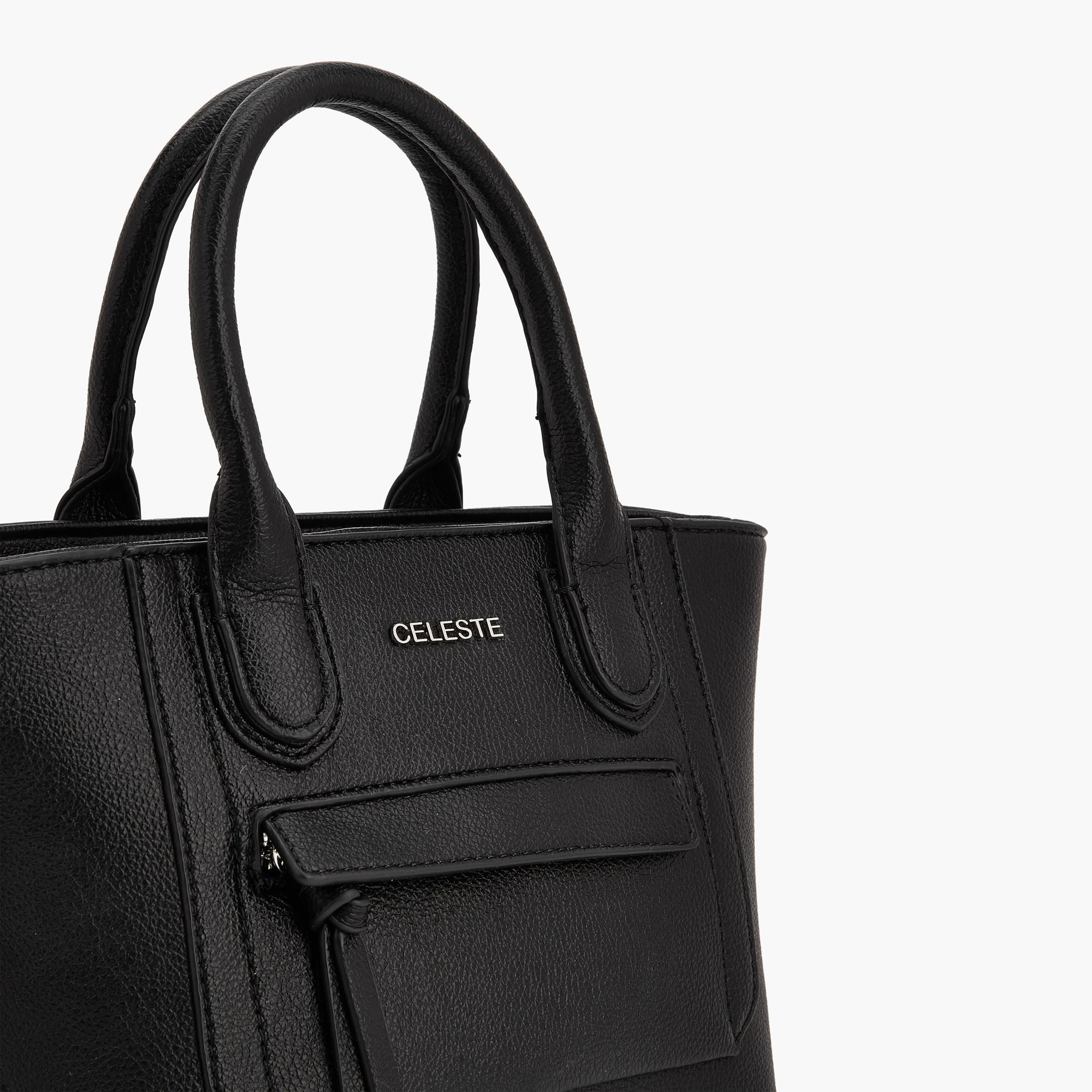 شنطة توت بارزة الملمس بمقبض مزدوج من سيليست-women-bagsandwallets-handbags-image-5