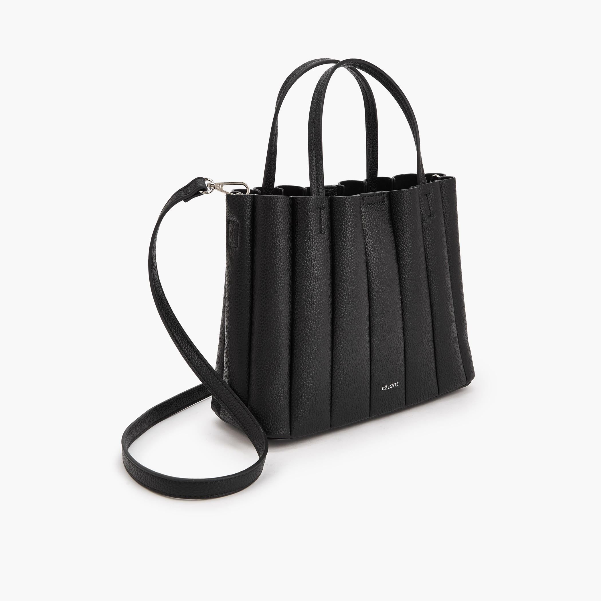 Celeste Pleated Tote Bag with Pouch-women-bagsandwallets-handbags-image-6