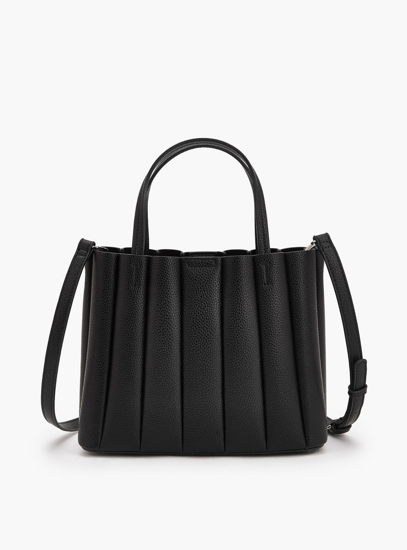 Celeste Pleated Tote Bag with Pouch-women-bagsandwallets-handbags-image-8