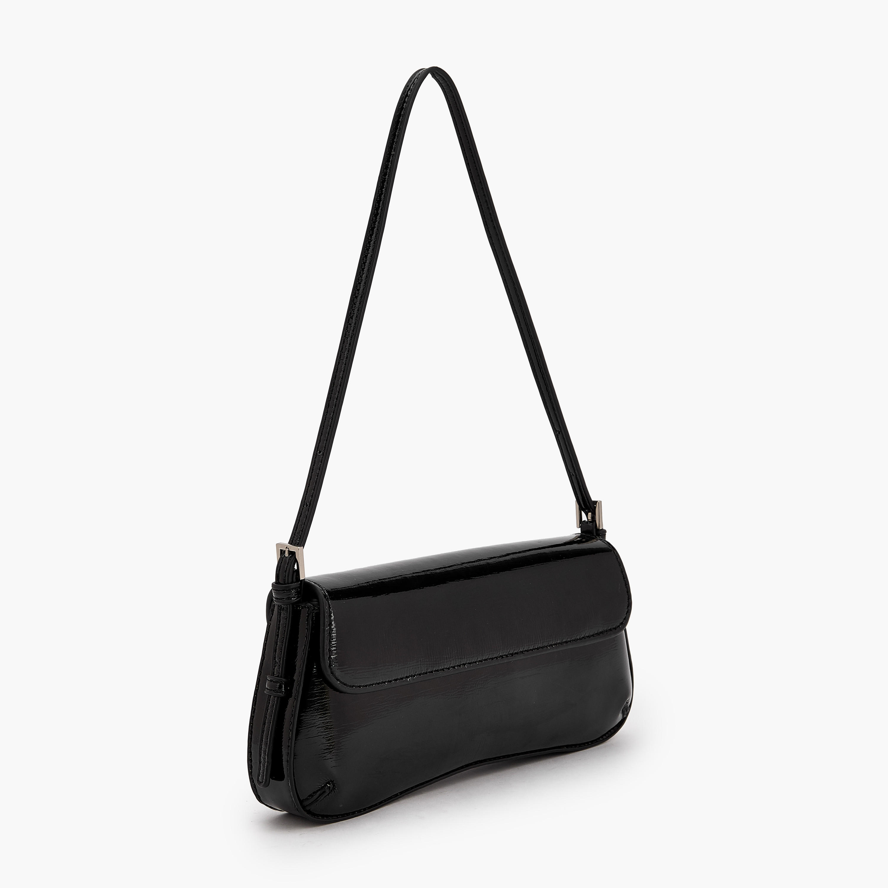 Celeste Solid Shoulder Bag with Adjustable Handle-women-bagsandwallets-handbags-image-3