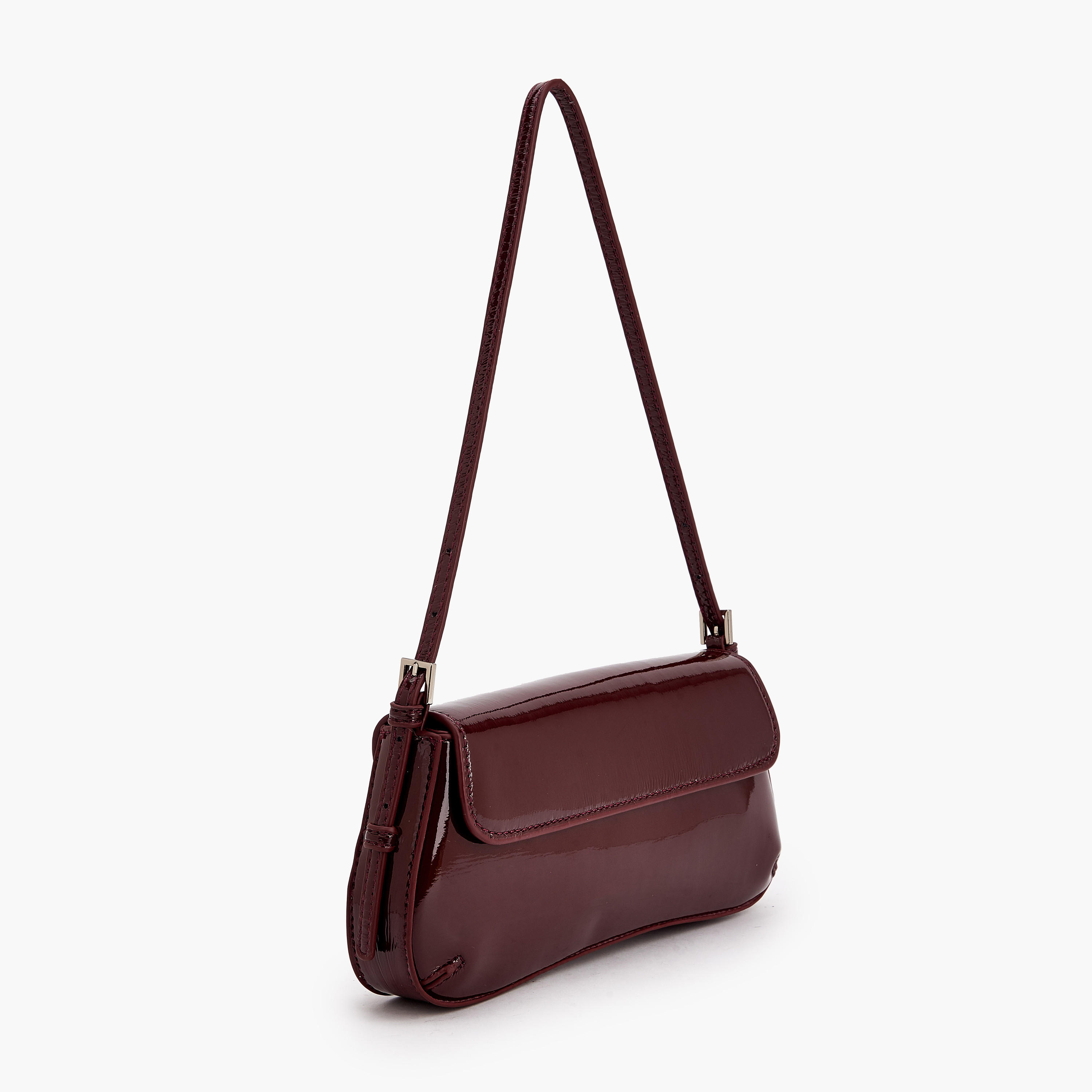 Celeste Solid Shoulder Bag with Adjustable Handle-women-bagsandwallets-handbags-image-2