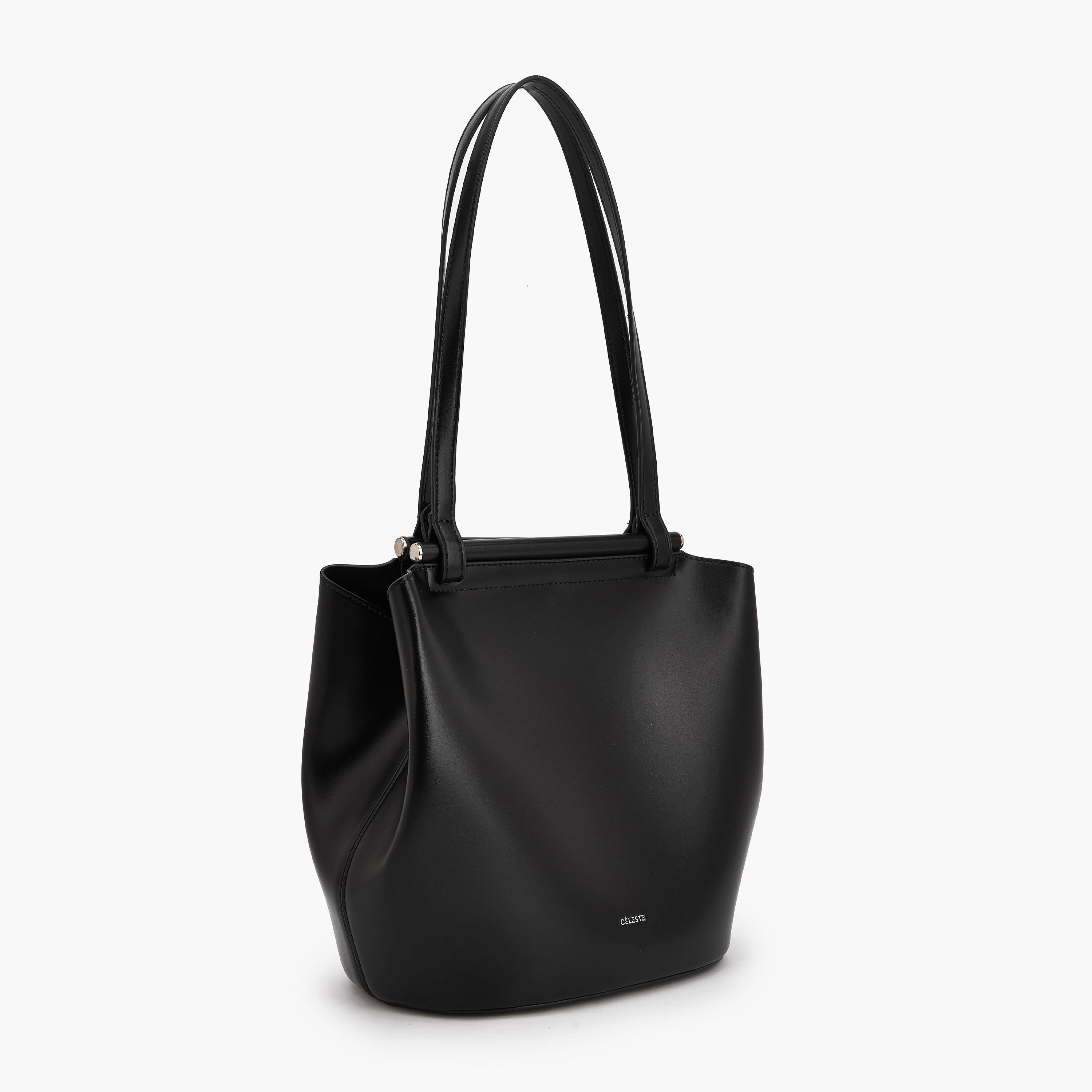 شنطة كتف سادة بمقبض مزدوج من سيليست-women-bagsandwallets-handbags-image-6