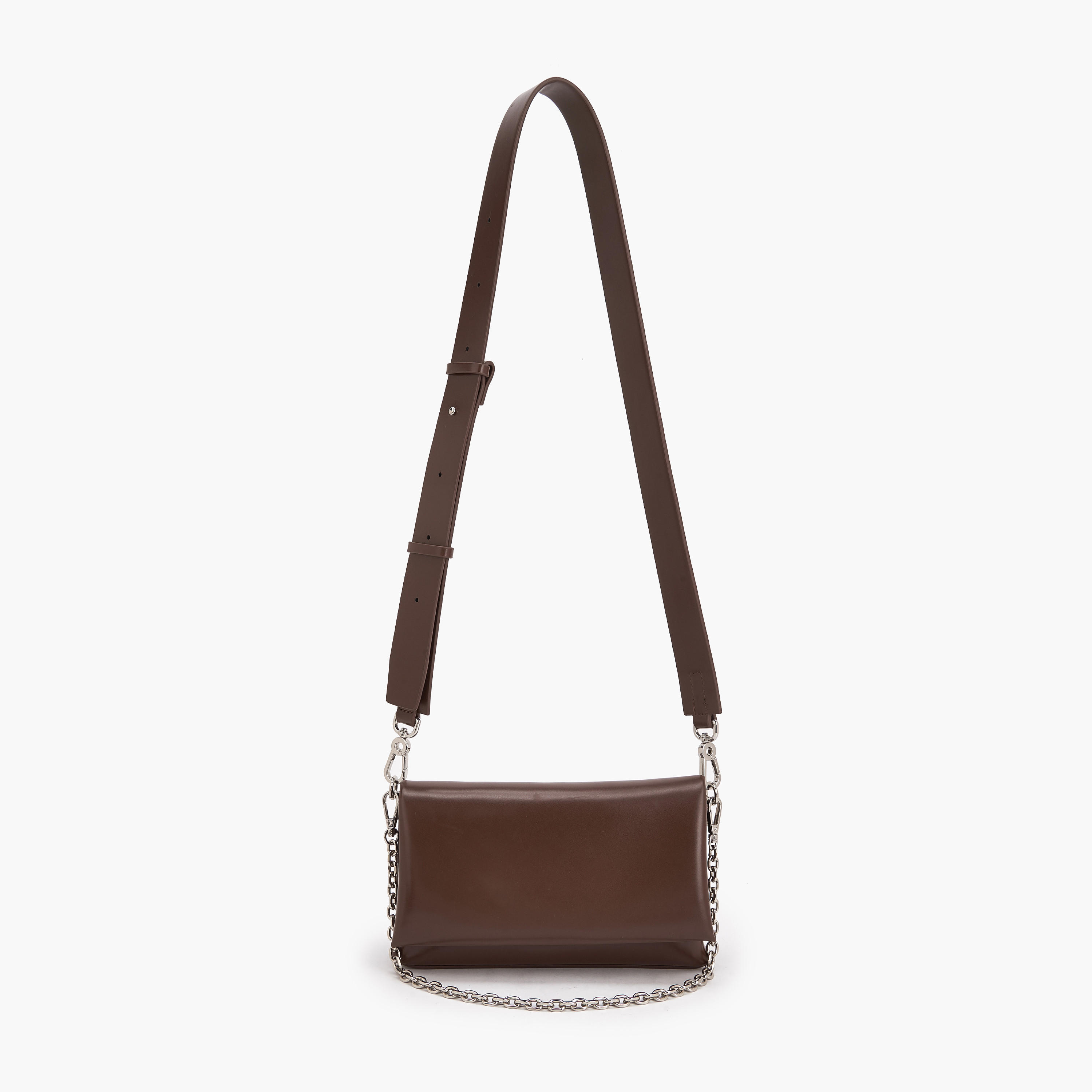 شنطة كتف بارزة الملمس بحزام سلسلة من سيليست-women-bagsandwallets-handbags-image-4