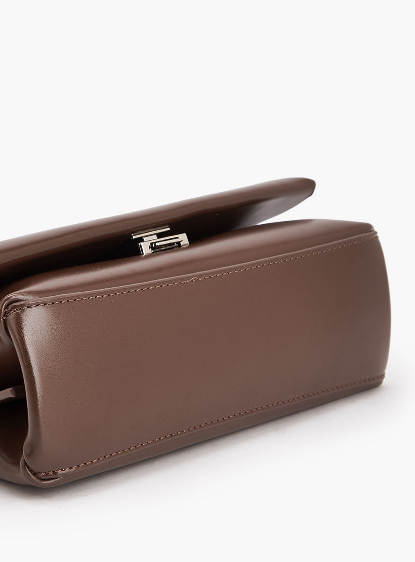 شنطة كتف بارزة الملمس بحزام سلسلة من سيليست-women-bagsandwallets-handbags-image-3