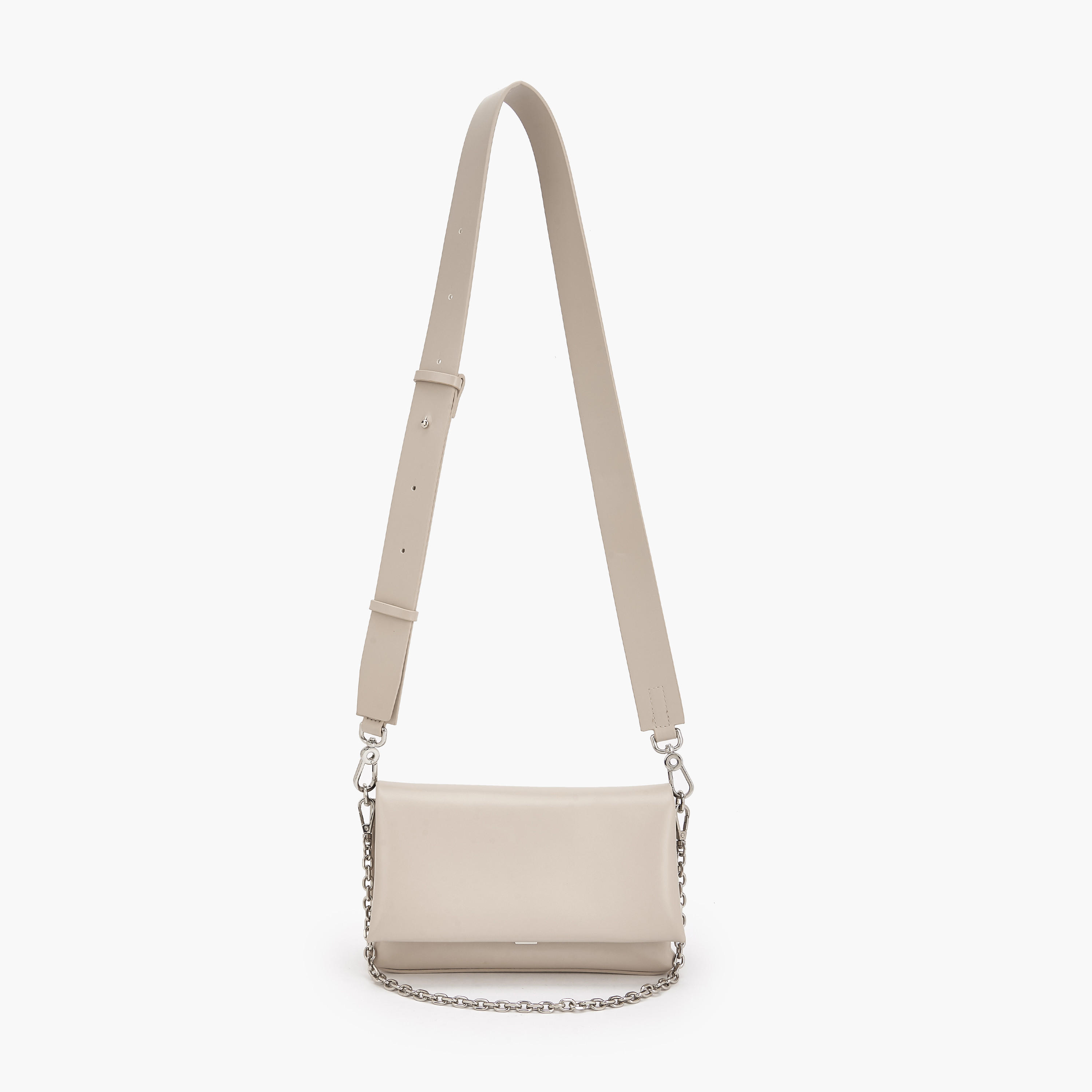 Celeste Textured Shoulder Bag with Chain Strap-women-bagsandwallets-handbags-image-7