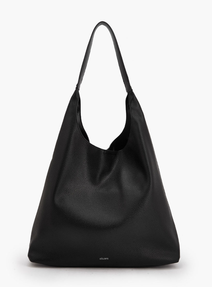 شنطة هوبو بارزة الملمس مع حزام من سيليست-women-bagsandwallets-handbags-image-1