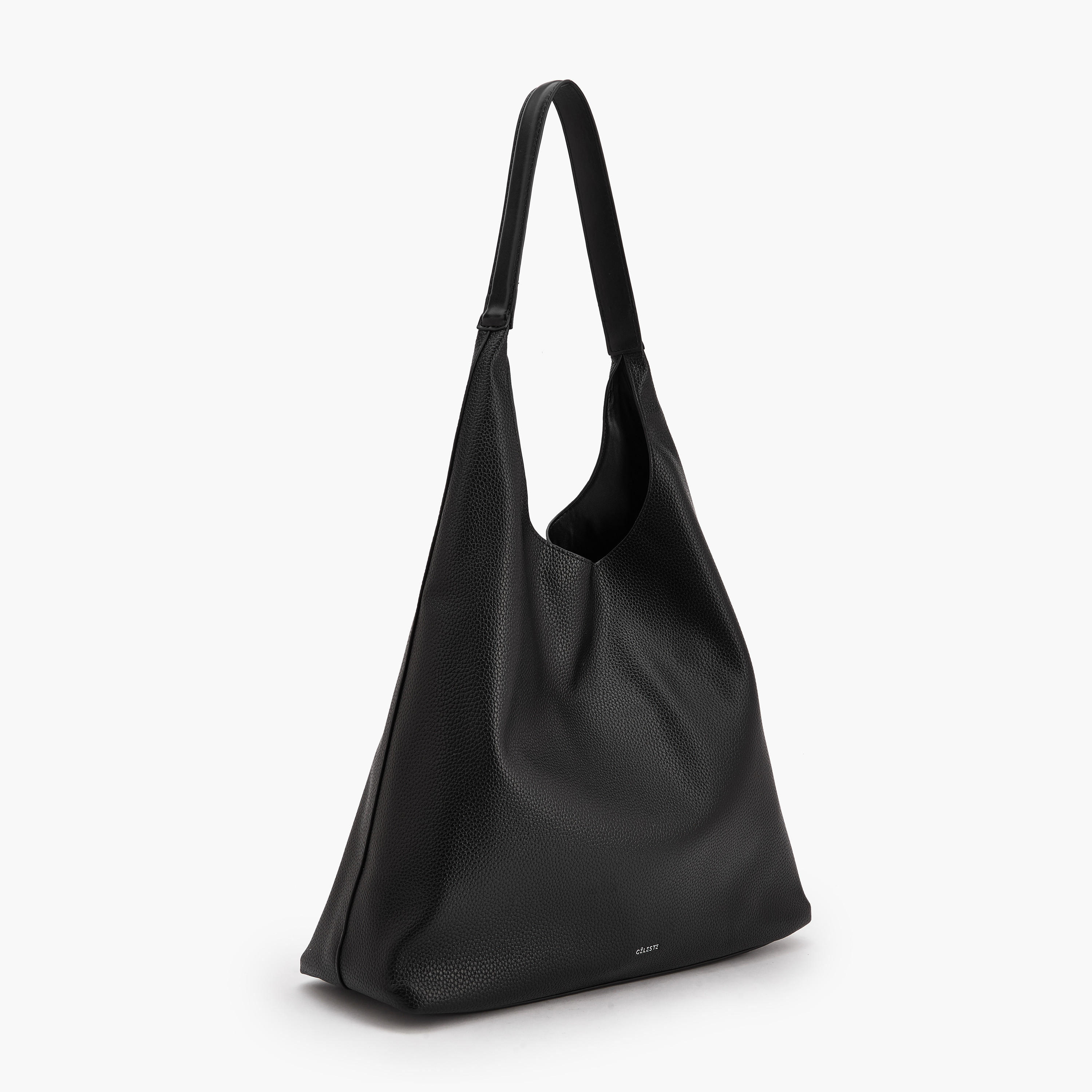 شنطة هوبو بارزة الملمس مع حزام من سيليست-women-bagsandwallets-handbags-image-3
