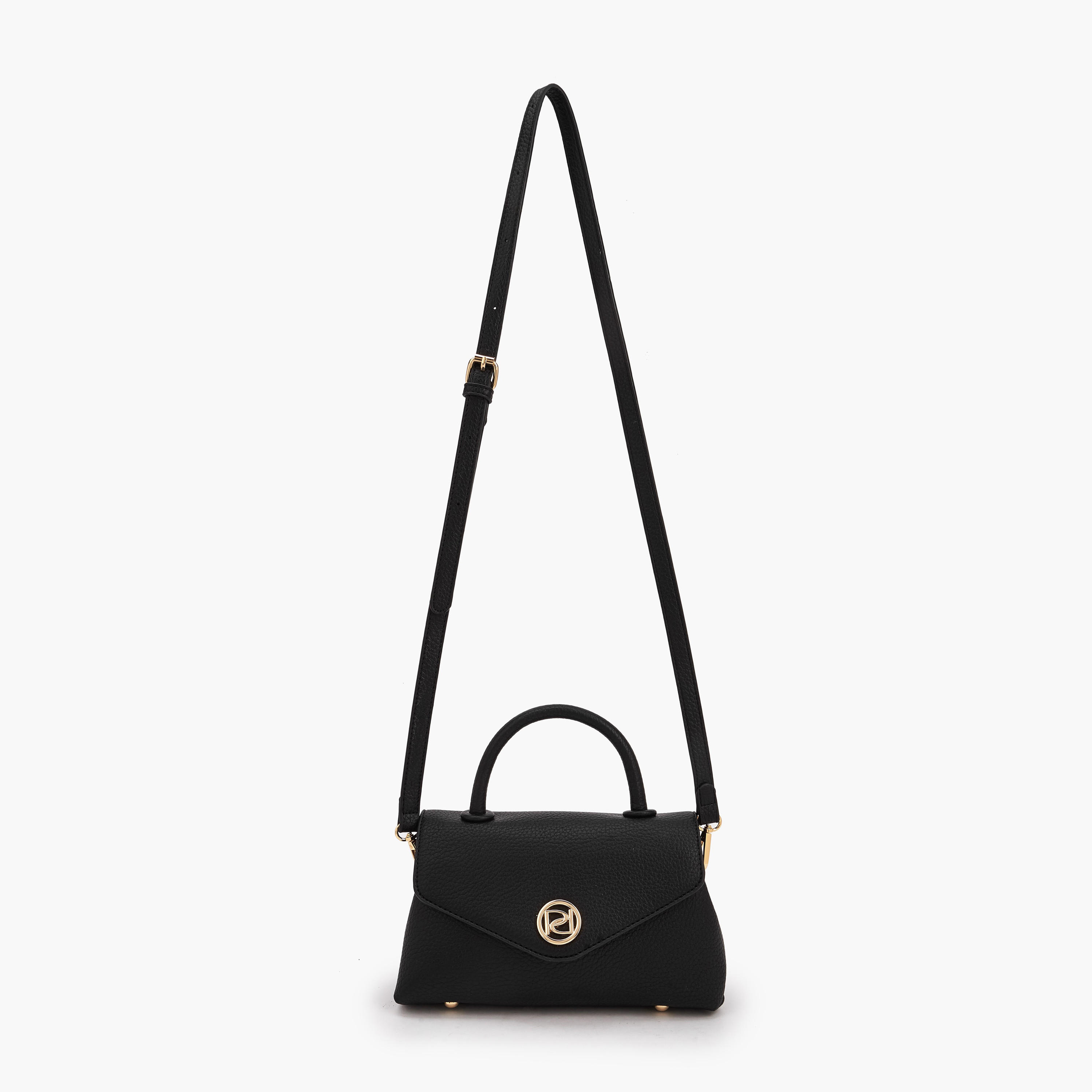 Paprika Textured Satchel Bag with Detachable Strap-women-bagsandwallets-handbags-image-2