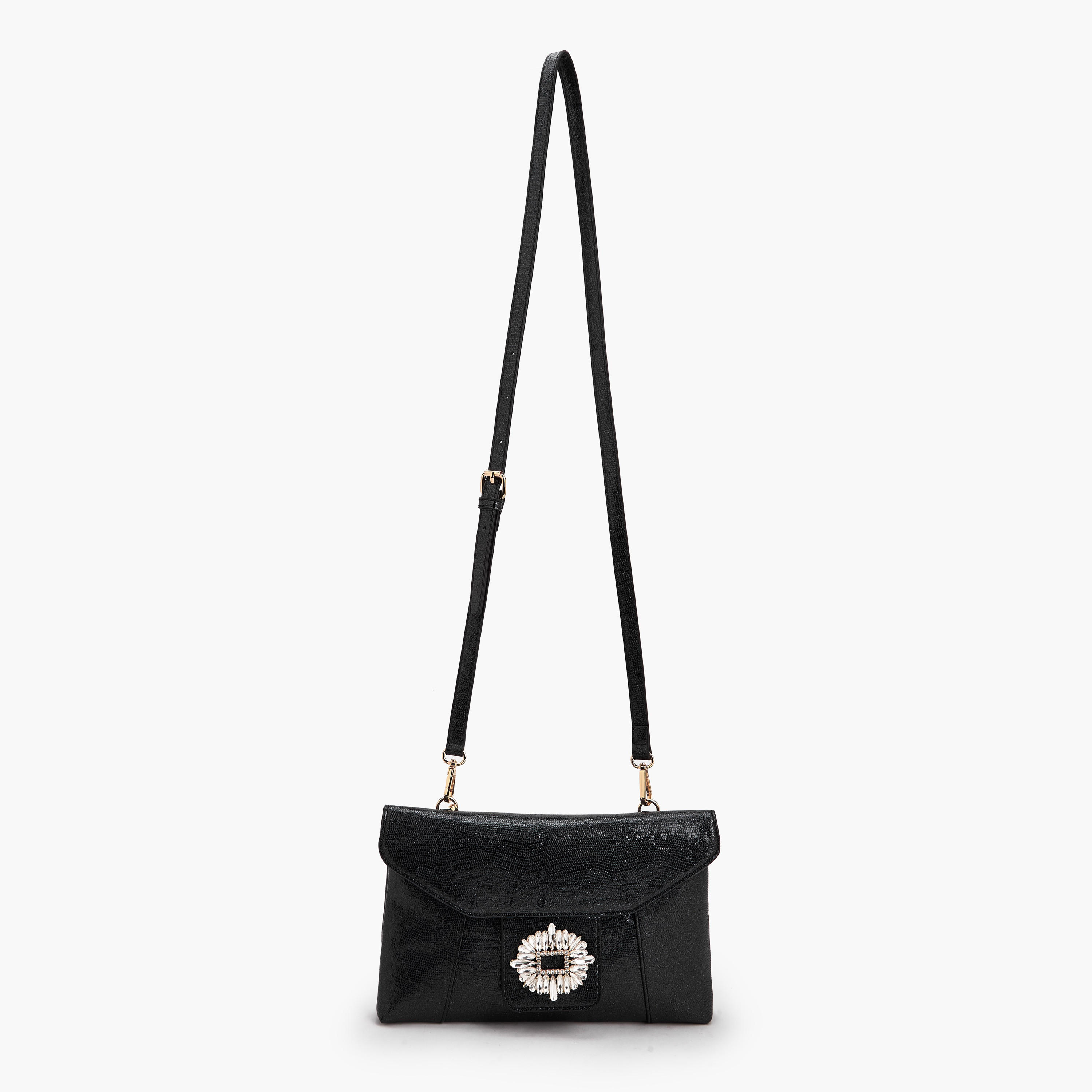 Paprika Embellished Clutch with Haul Loop-women-bagsandwallets-handbags-image-3