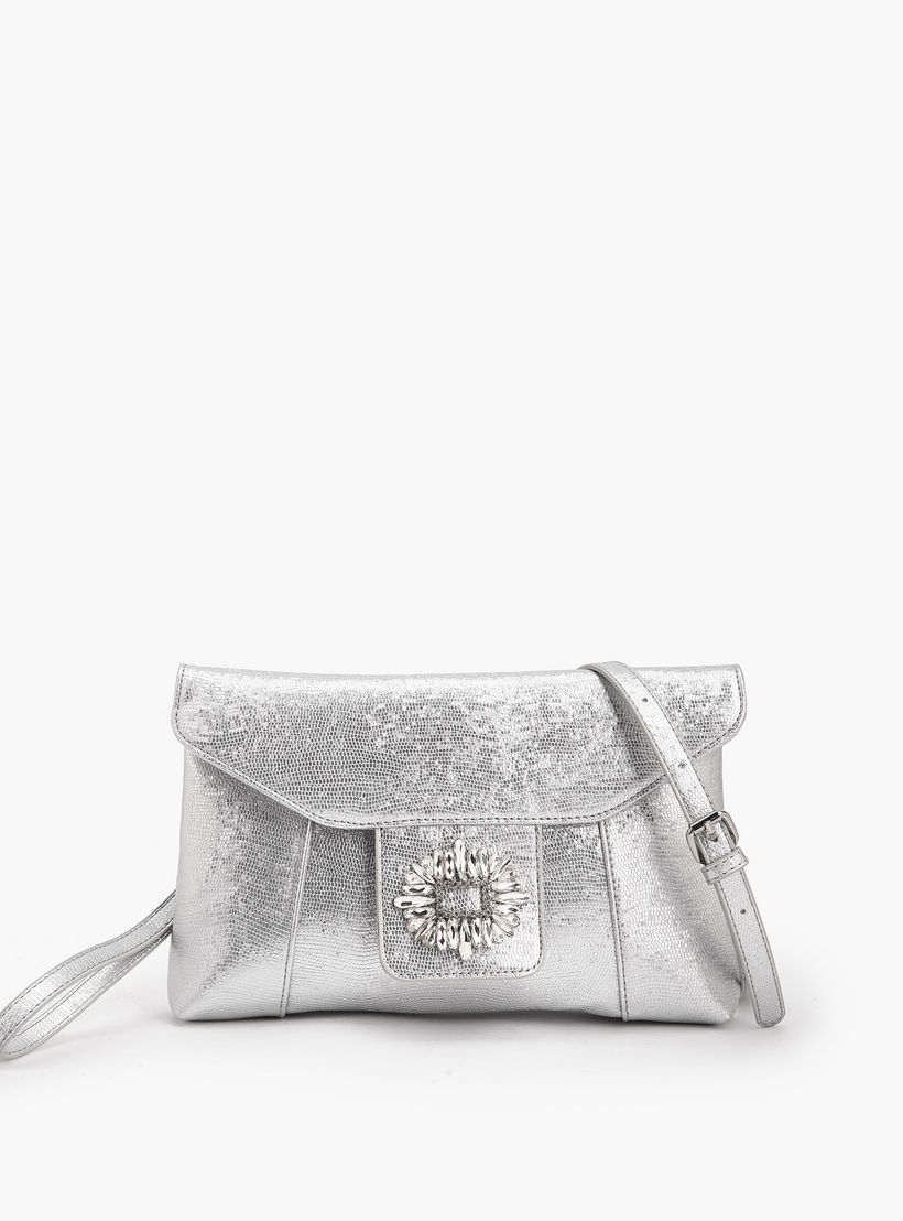 Paprika Embellished Clutch with Haul Loop-women-bagsandwallets-handbags-image-1