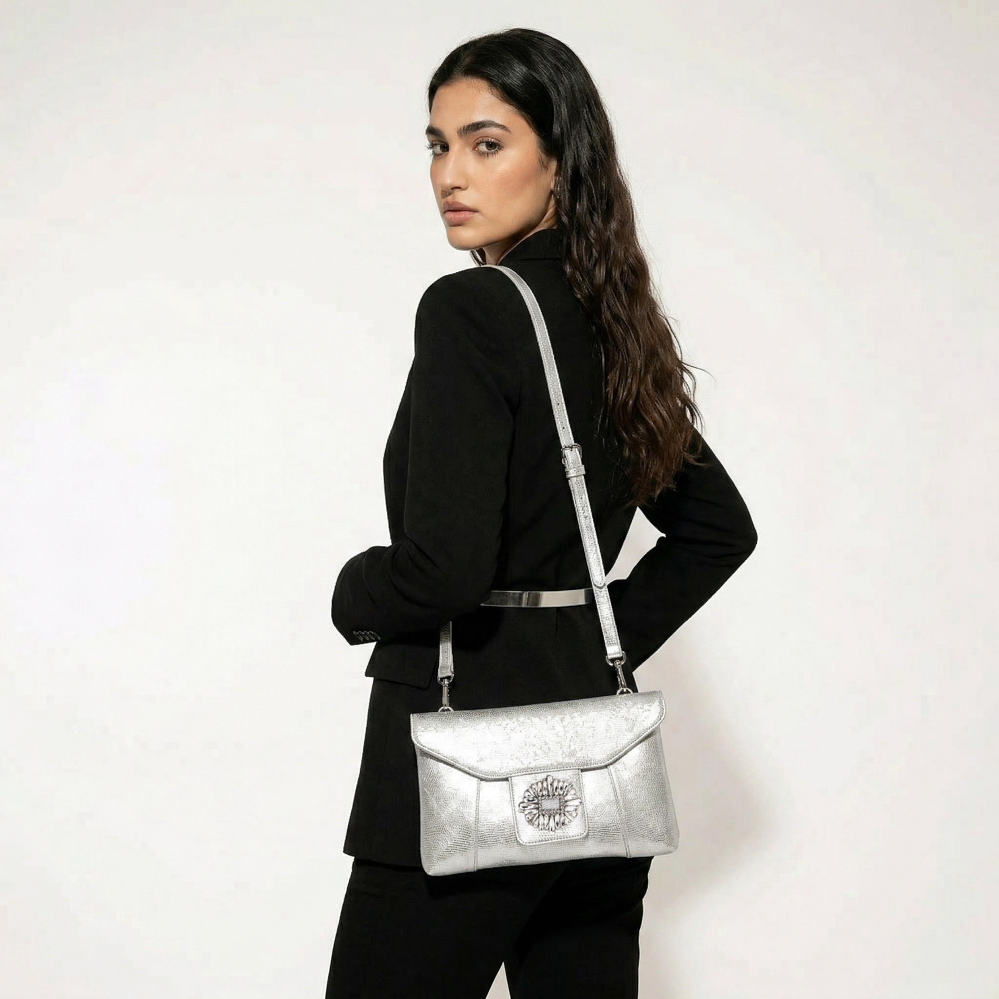 Paprika Embellished Clutch with Haul Loop-women-bagsandwallets-handbags-image-2