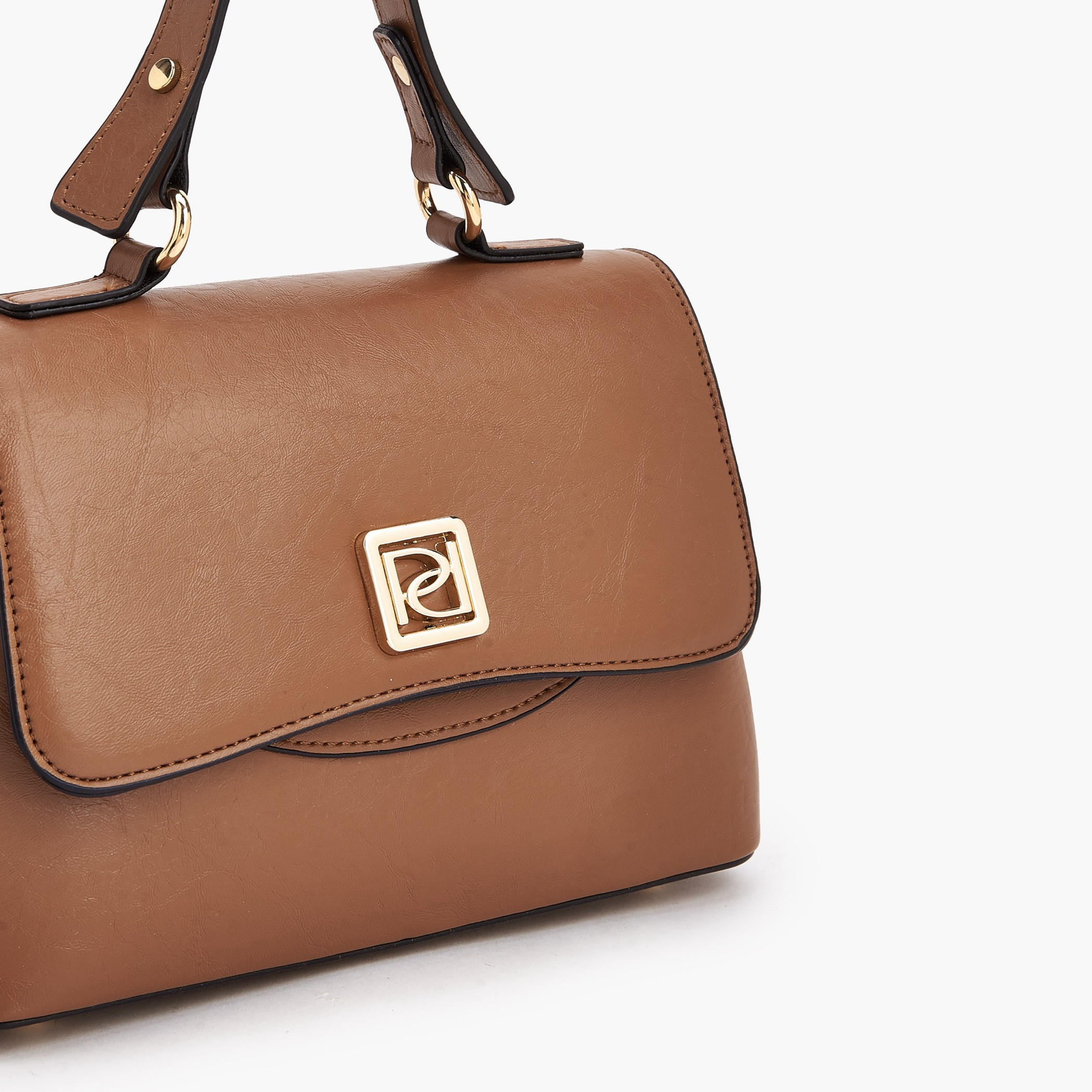 Paprika Solid Satchel Bag with Detachable Strap-women-bagsandwallets-handbags-image-4