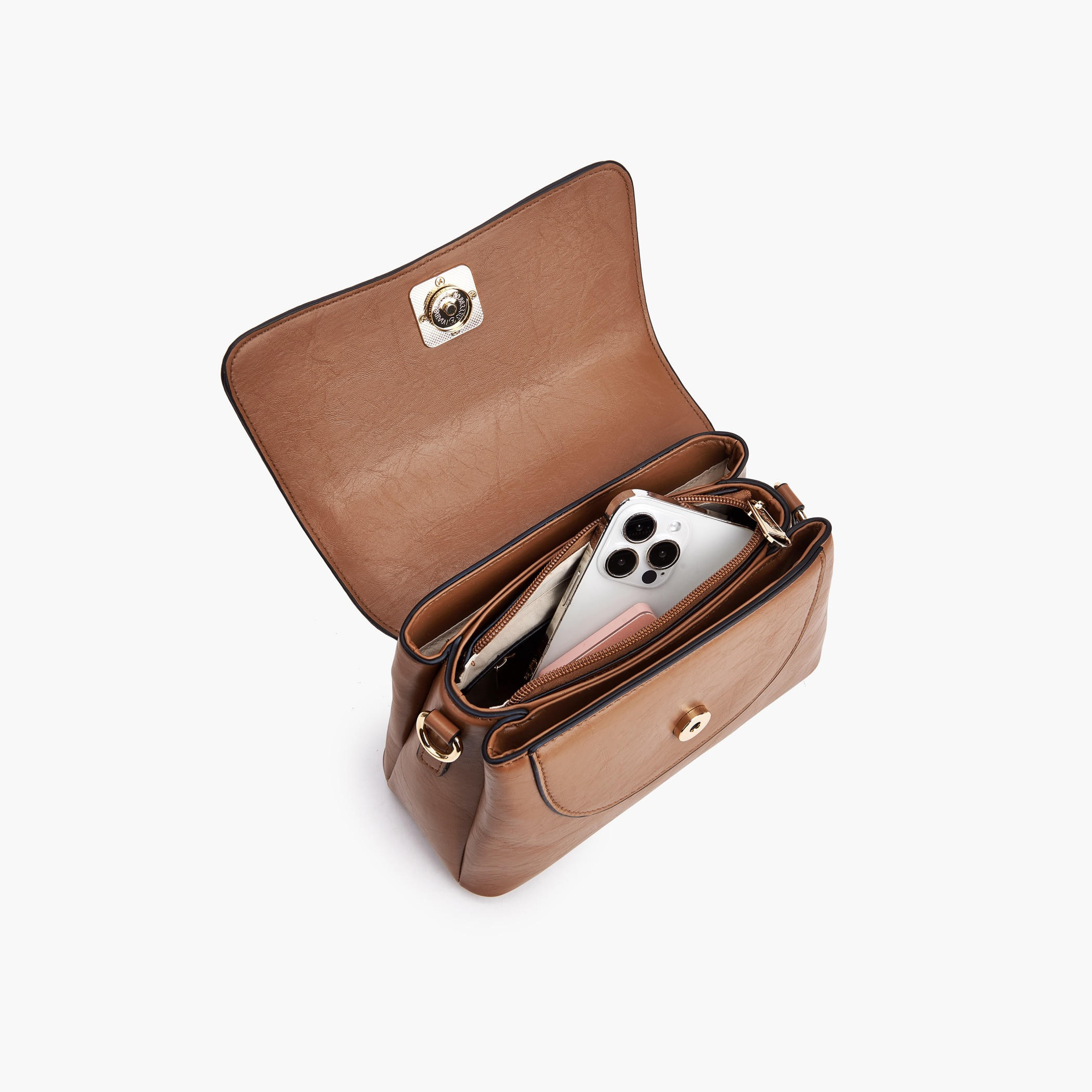 Paprika Solid Satchel Bag with Detachable Strap-women-bagsandwallets-handbags-image-7