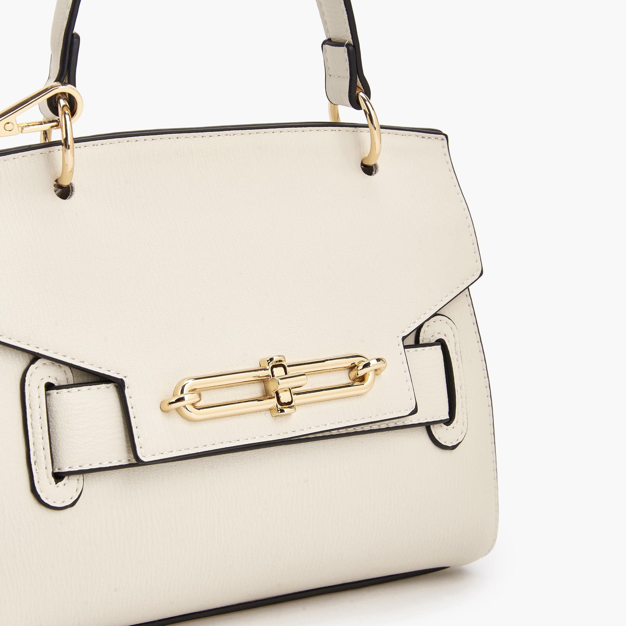 Paprika Textured Satchel Bag with Adjustable Strap-women-bagsandwallets-handbags-image-4