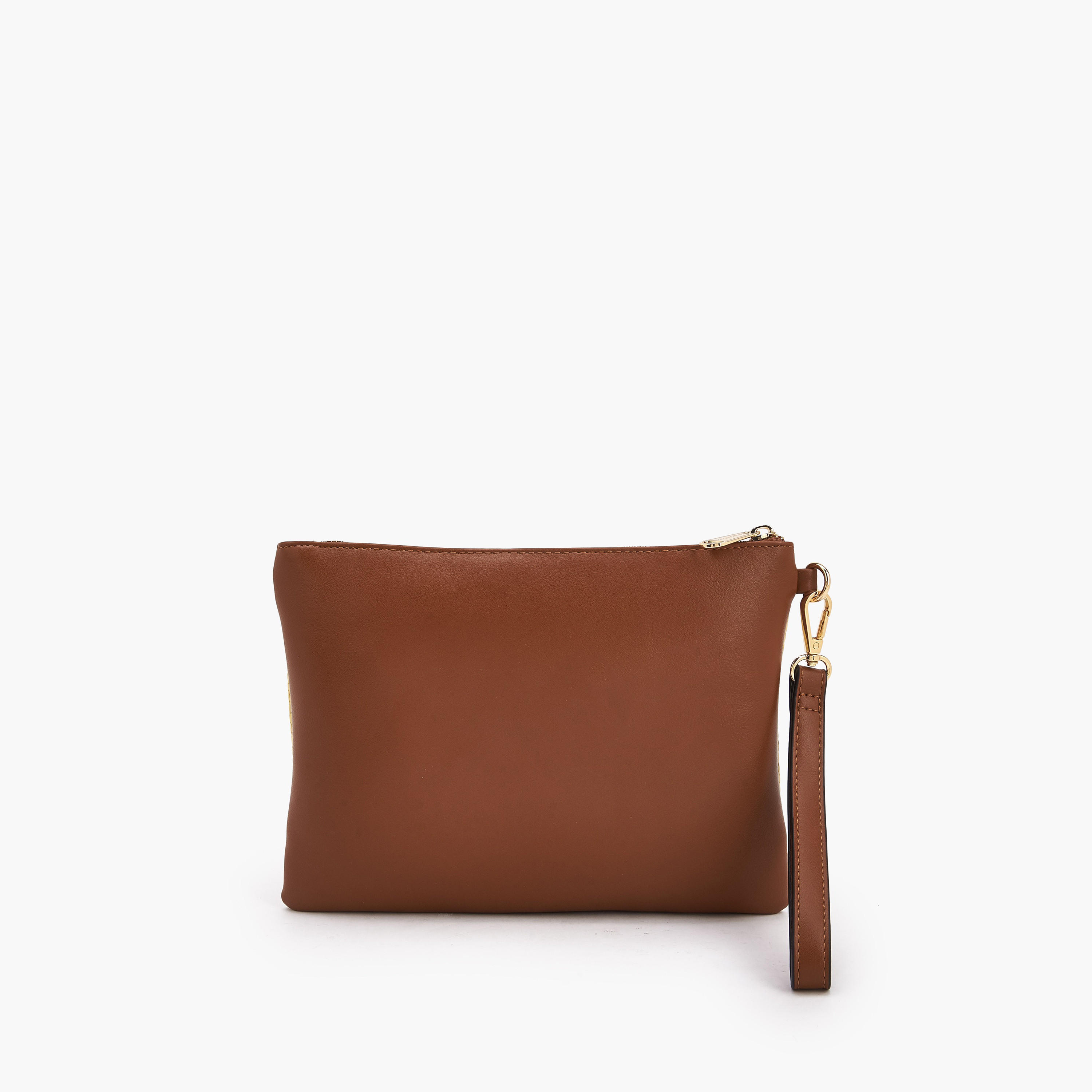 شنطة كلاتش بارزة الملمس بحزام يد قابل للفصل من بابريكا-women-bagsandwallets-handbags-image-5