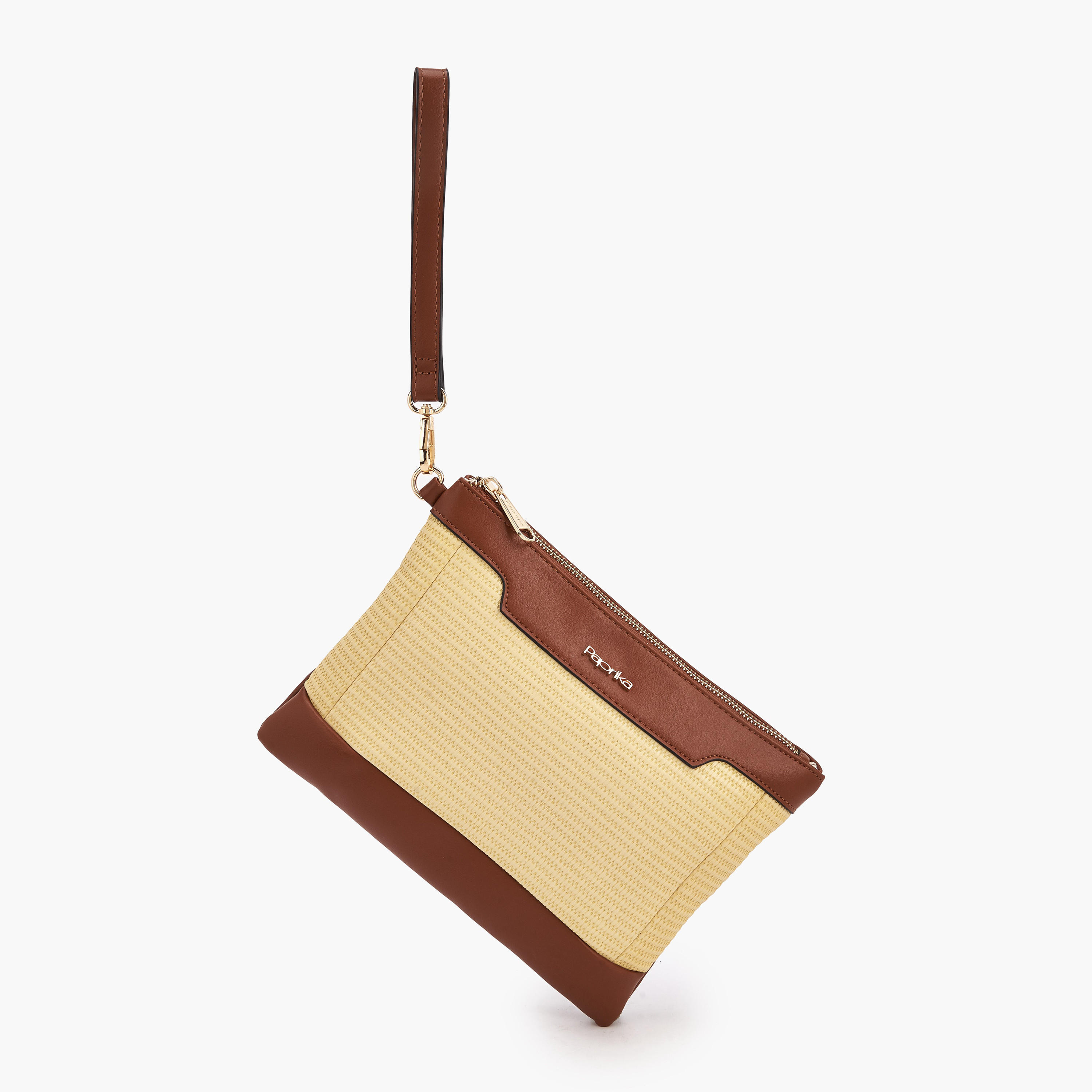 شنطة كلاتش بارزة الملمس بحزام يد قابل للفصل من بابريكا-women-bagsandwallets-handbags-image-3