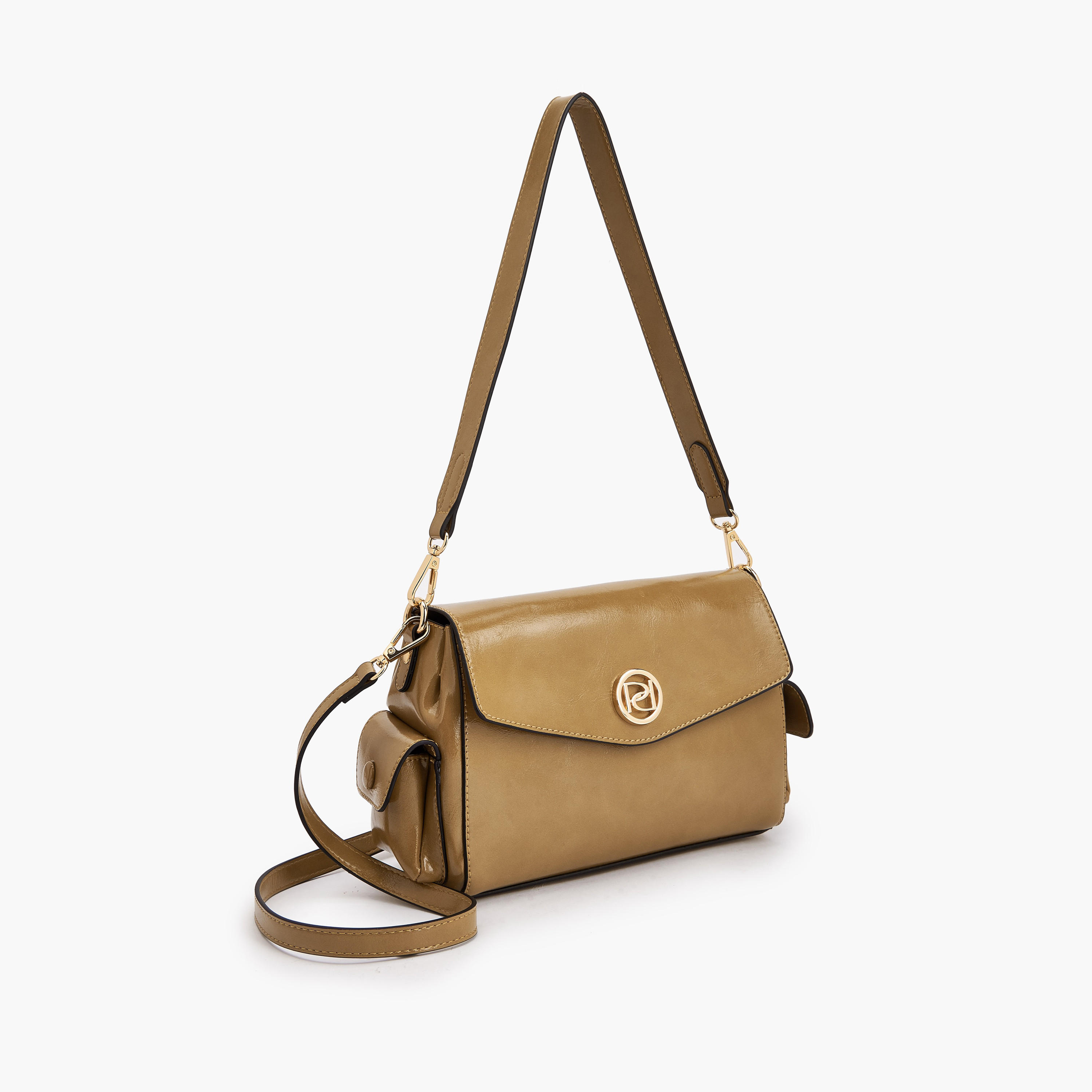 Paprika Solid Shoulder Bag with Detachable Strap-women-bagsandwallets-handbags-image-3
