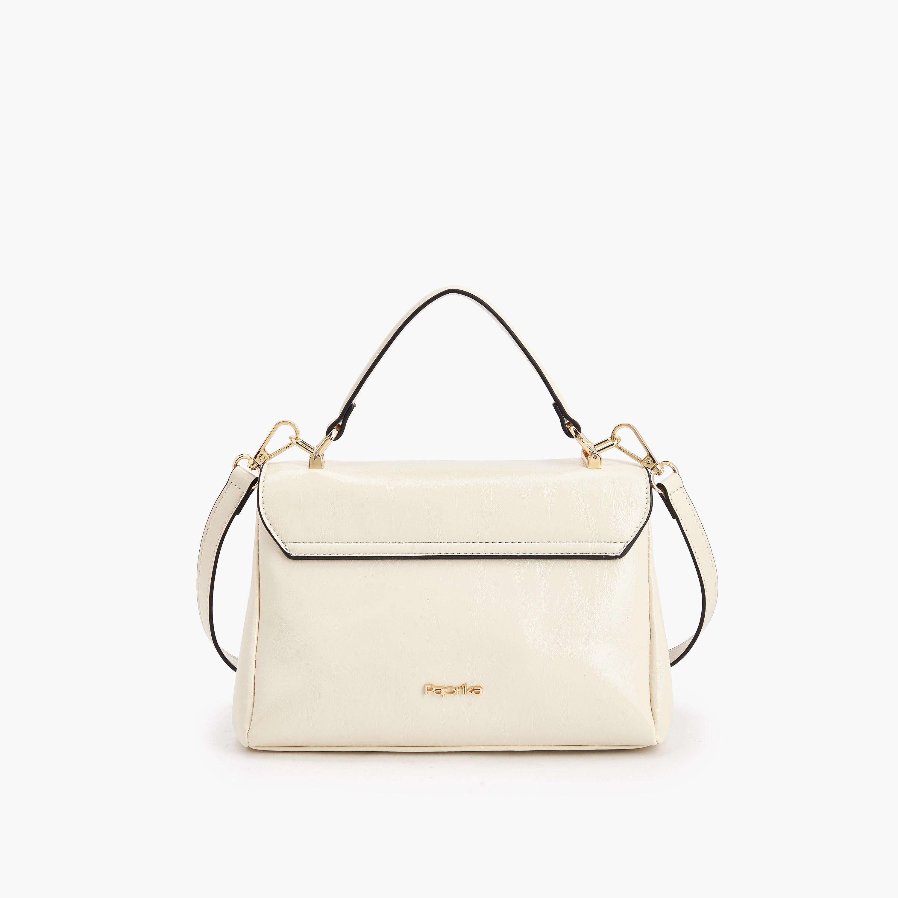 Paprika Solid Satchel Bag with Detachable Strap-women-bagsandwallets-handbags-image-5