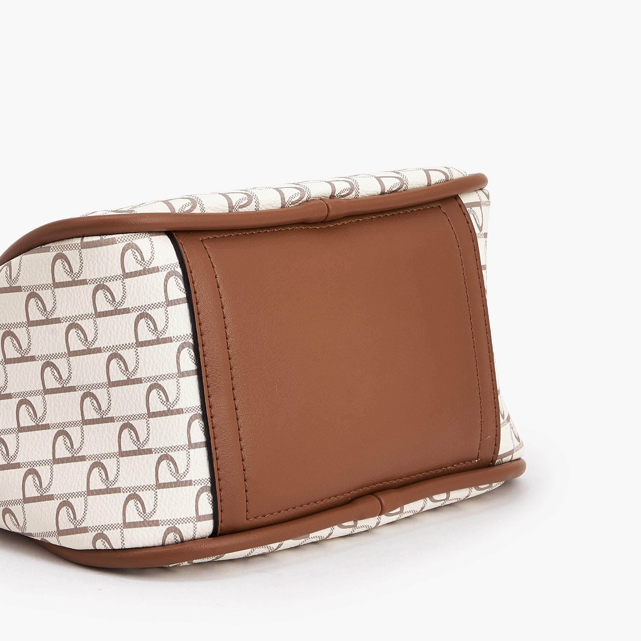 Paprika Monogram Tote Bag with Pouch-women-bagsandwallets-handbags-image-7