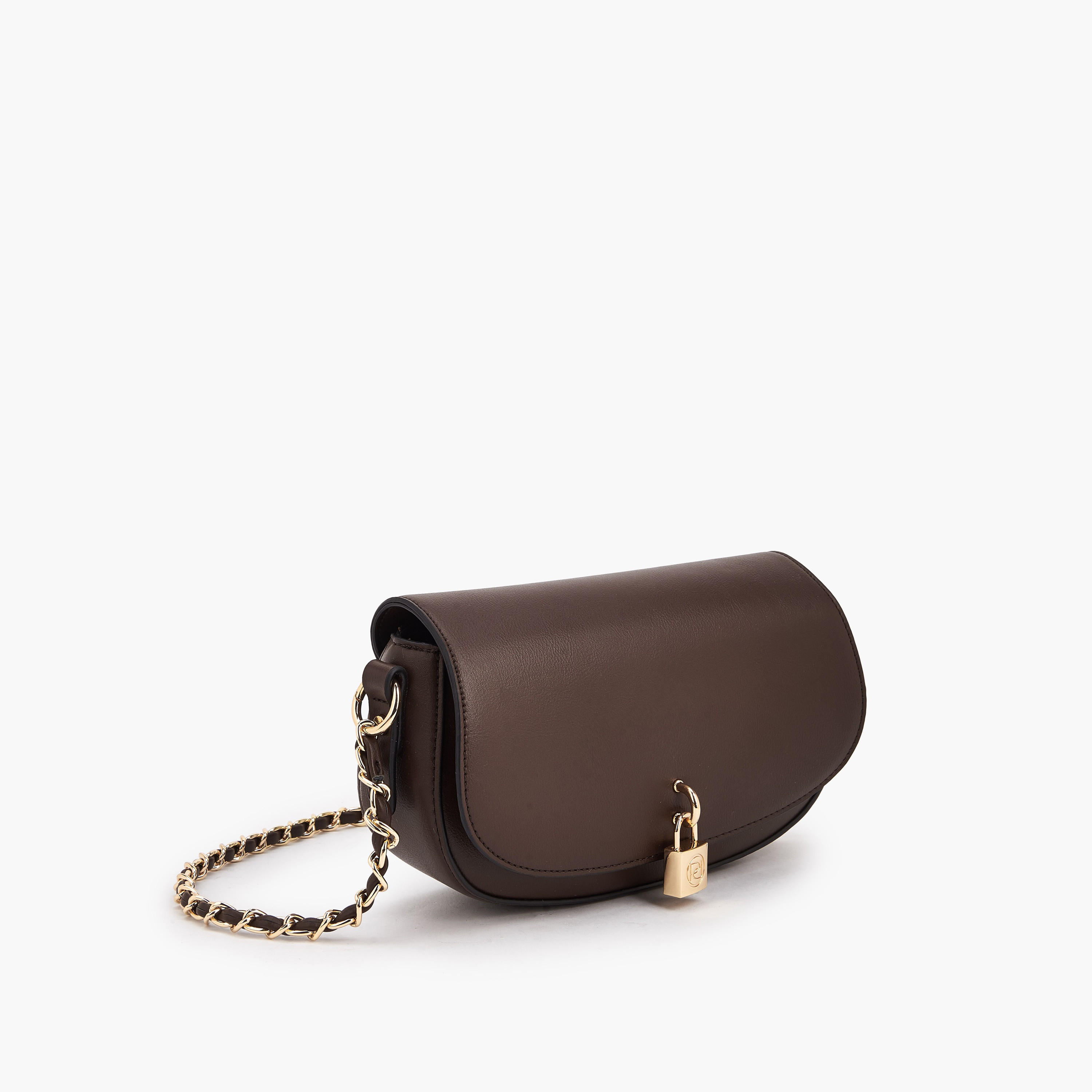 Paprika Solid Crossbody Bag with Chain Strap-women-bagsandwallets-handbags-image-4
