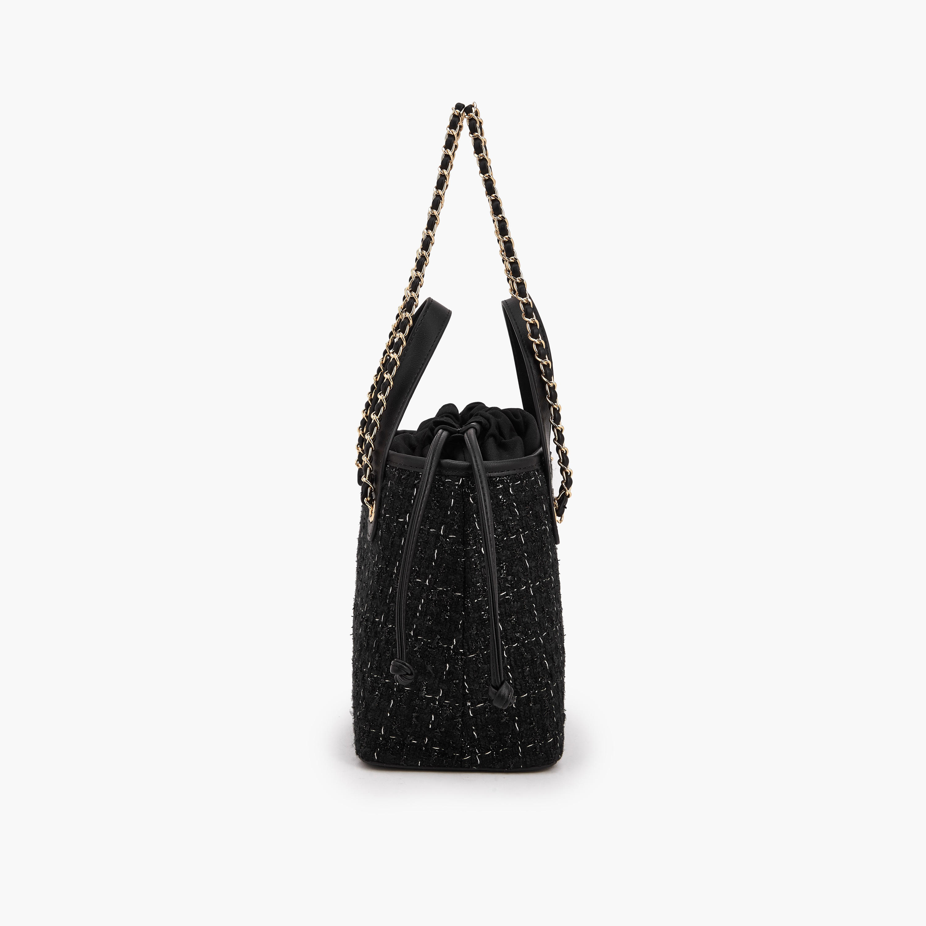شنطة توت بارزة الملمس بنقشة جاكار مع إغلاق برباط شد من بابريكا-women-bagsandwallets-handbags-image-2