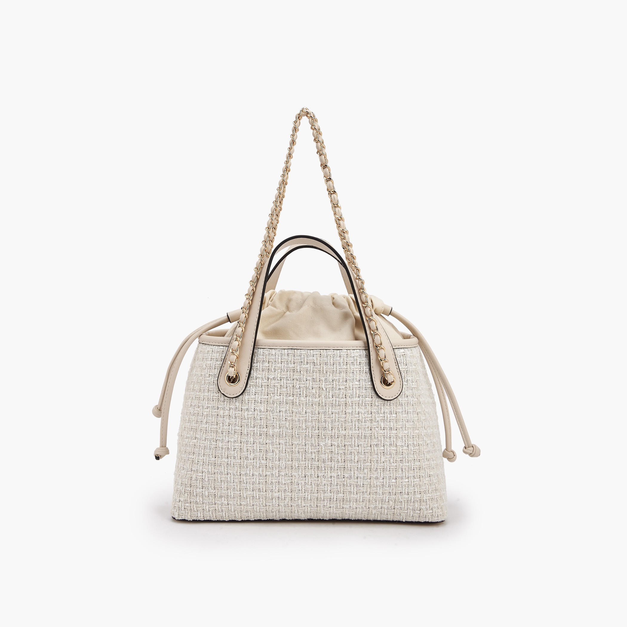 شنطة توت بارزة الملمس بنقشة جاكار مع إغلاق برباط شد من بابريكا-women-bagsandwallets-handbags-image-4
