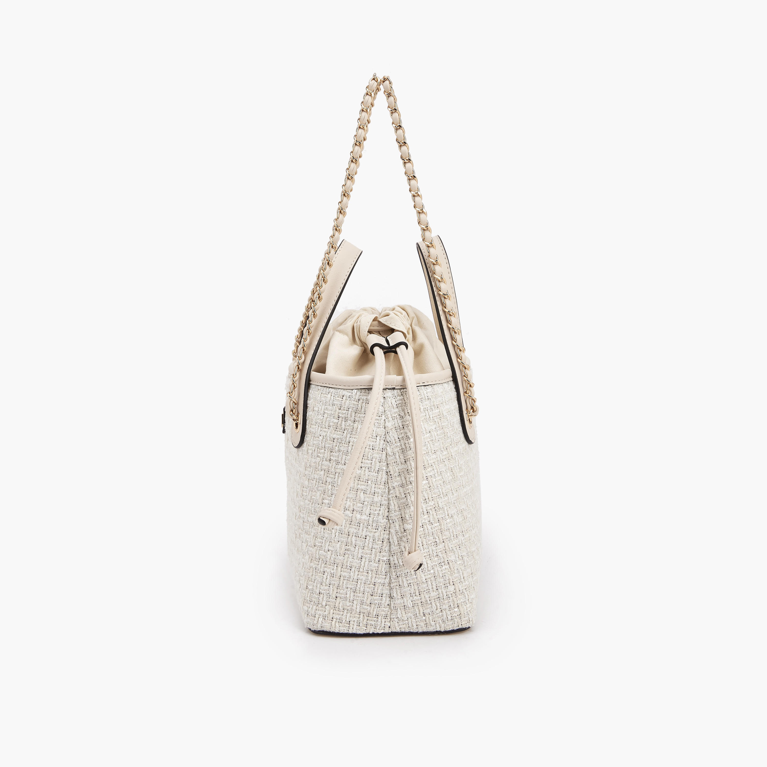 شنطة توت بارزة الملمس بنقشة جاكار مع إغلاق برباط شد من بابريكا-women-bagsandwallets-handbags-image-5