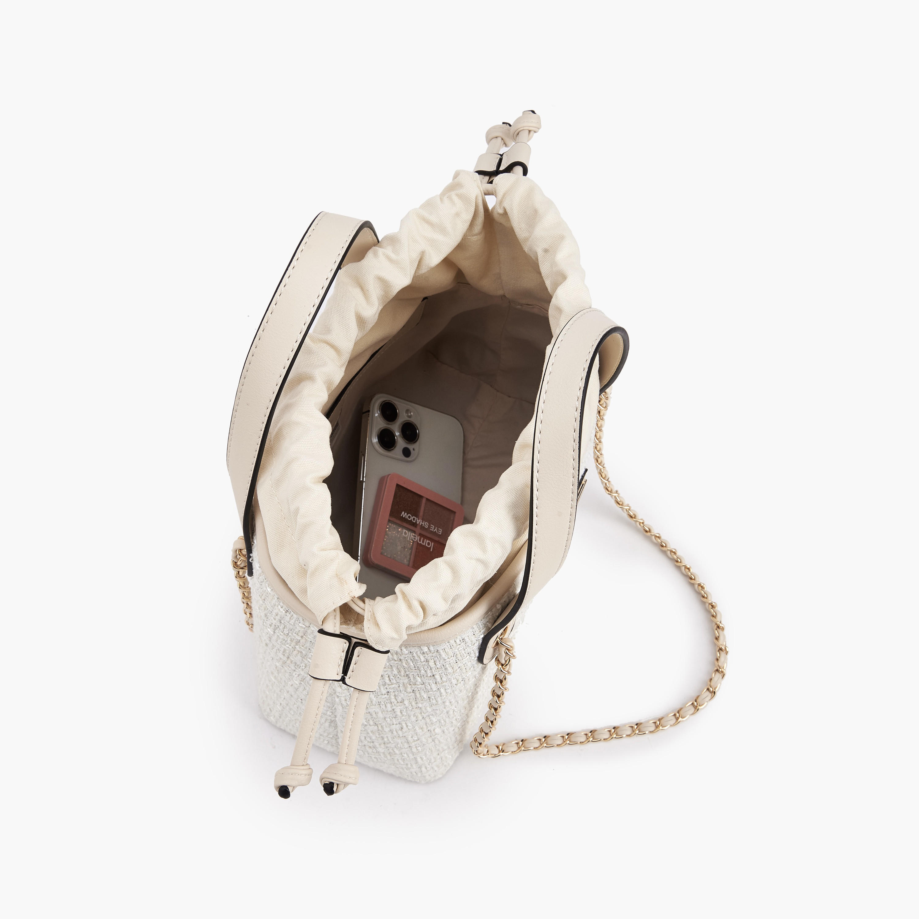 شنطة توت بارزة الملمس بنقشة جاكار مع إغلاق برباط شد من بابريكا-women-bagsandwallets-handbags-image-7