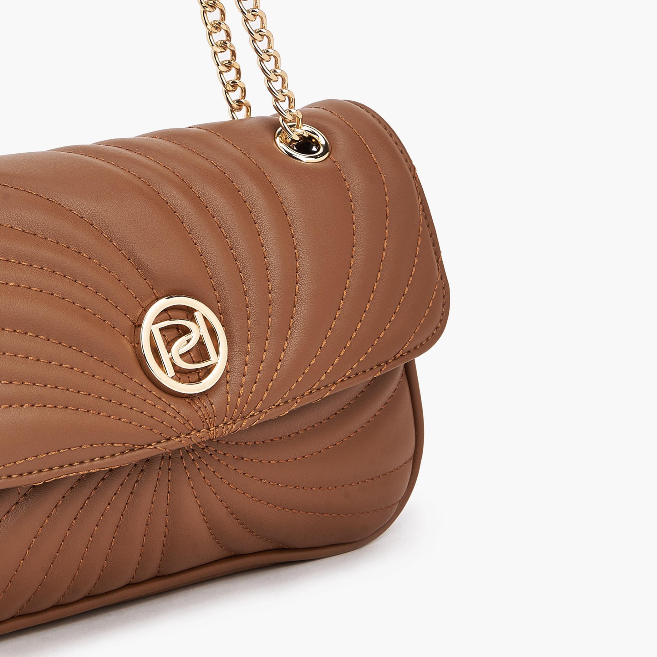 Paprika Quilted Crossbody Bag with Chain Strap-women-bagsandwallets-handbags-image-5