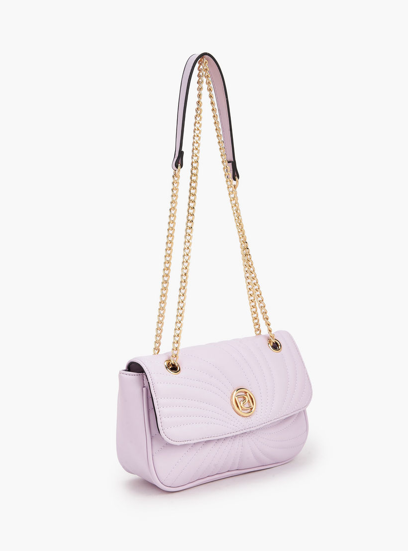 Paprika Quilted Crossbody Bag with Chain Strap-women-bagsandwallets-handbags-image-5