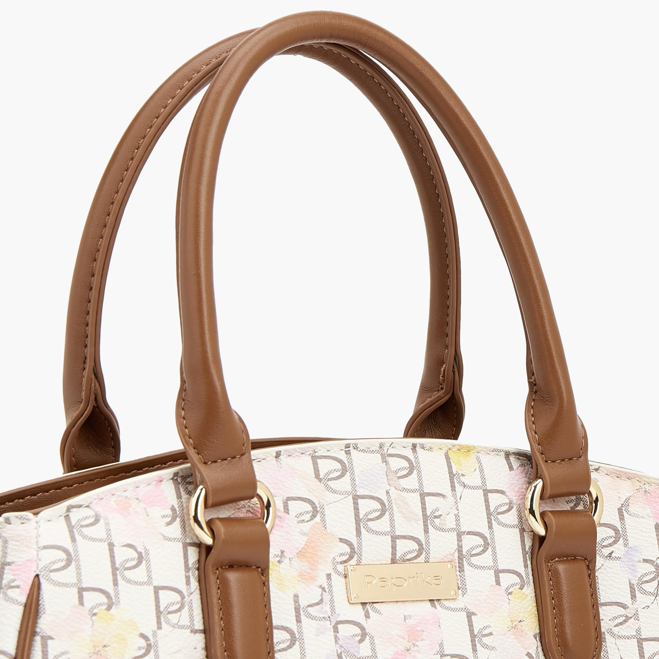 شنطة توتي بحزام قابل للفصل وطبعات مونوجرام من بابريكا-women-bagsandwallets-handbags-image-4