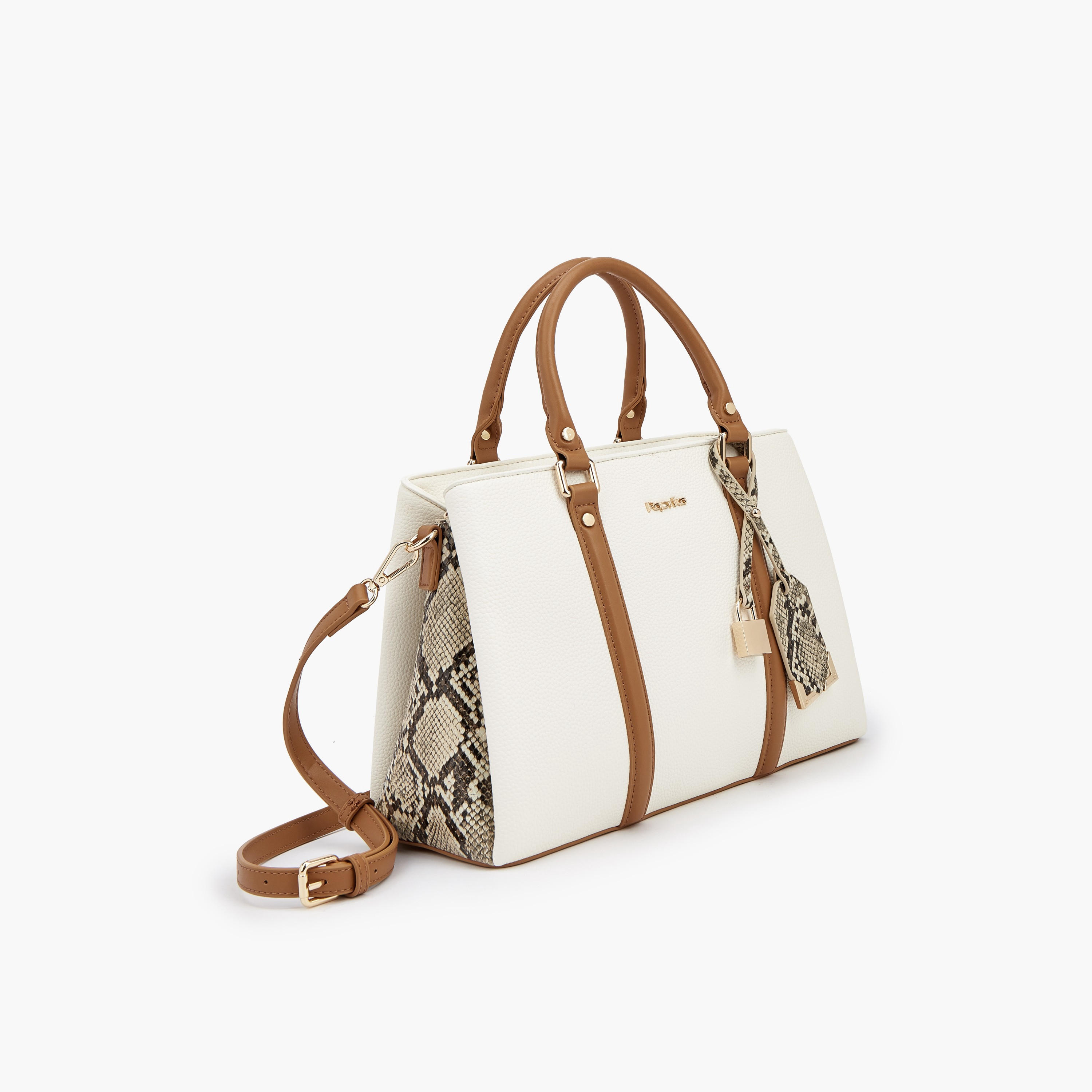 Paprika Animal Print Tote Bag with Double Handles-women-bagsandwallets-handbags-image-3