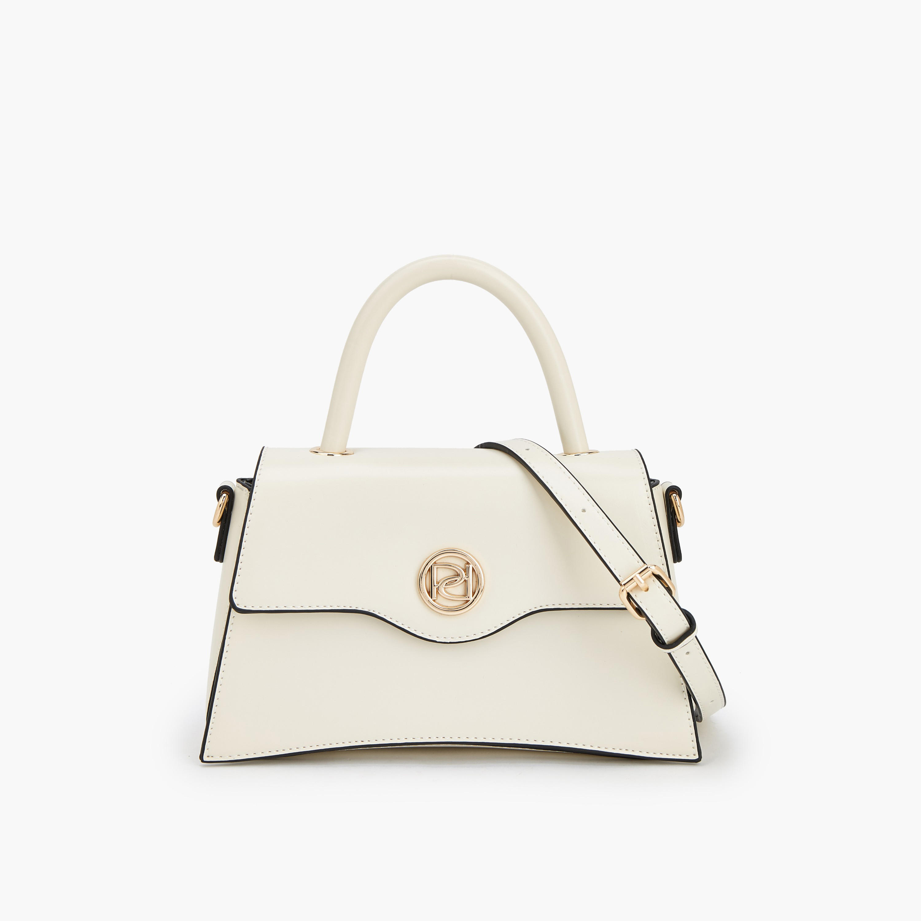 Paprika Solid Satchel Bag with Detachable Strap-women-bagsandwallets-handbags-image-1