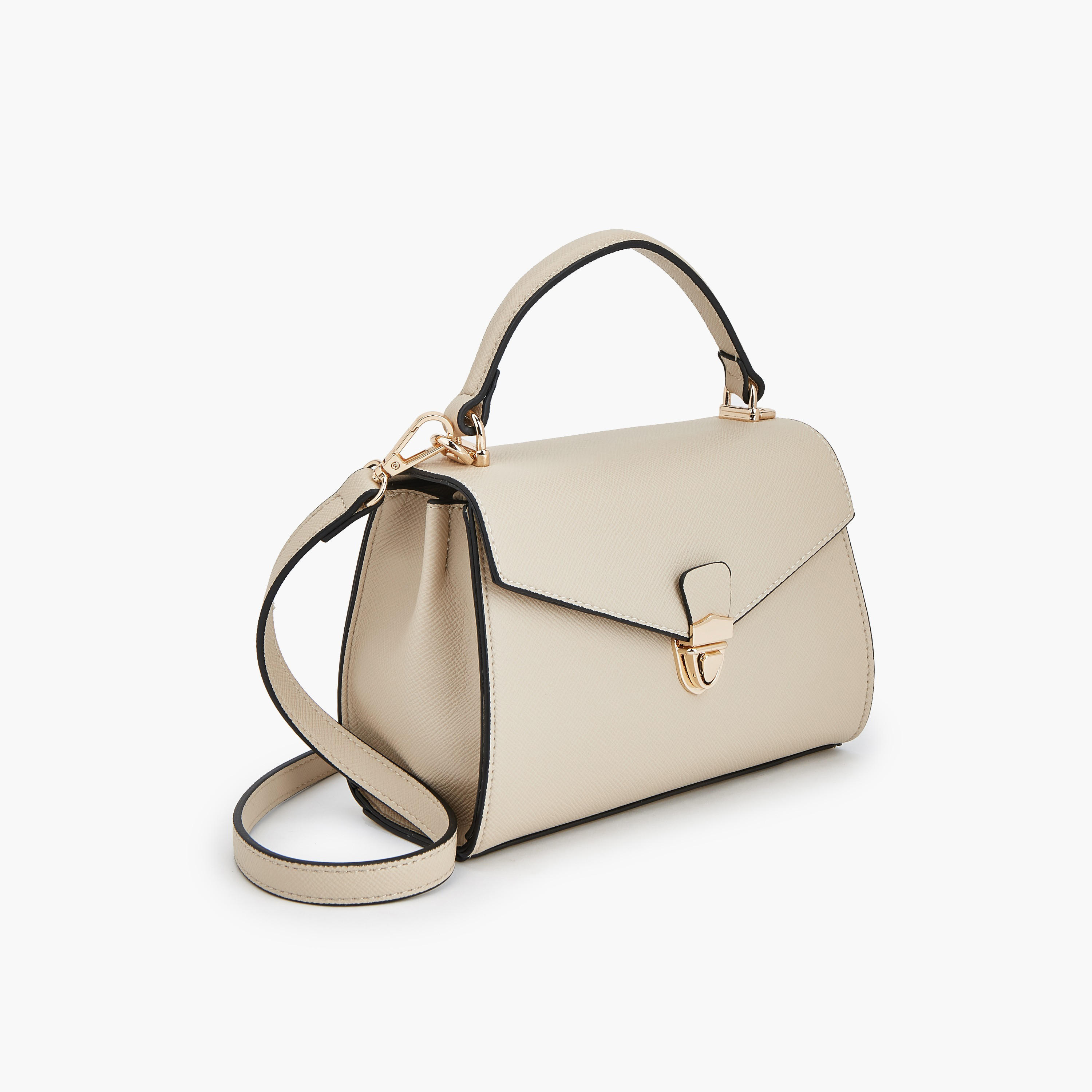 Paprika Textured Satchel Bag with Detachable Strap-women-bagsandwallets-handbags-image-3