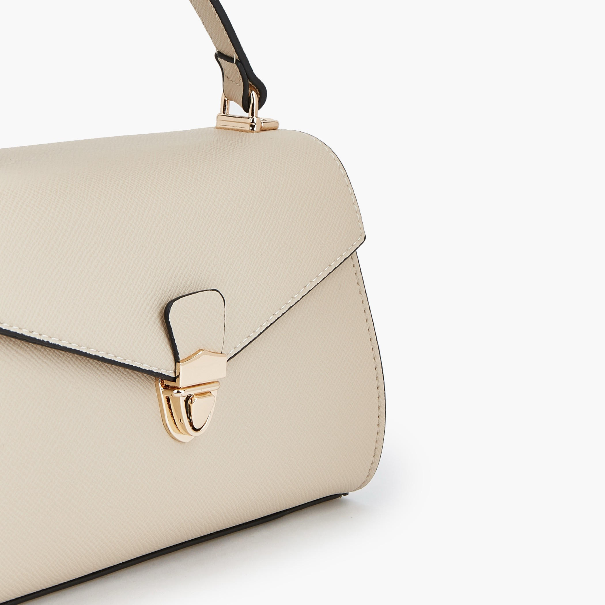 Paprika Textured Satchel Bag with Detachable Strap-women-bagsandwallets-handbags-image-4