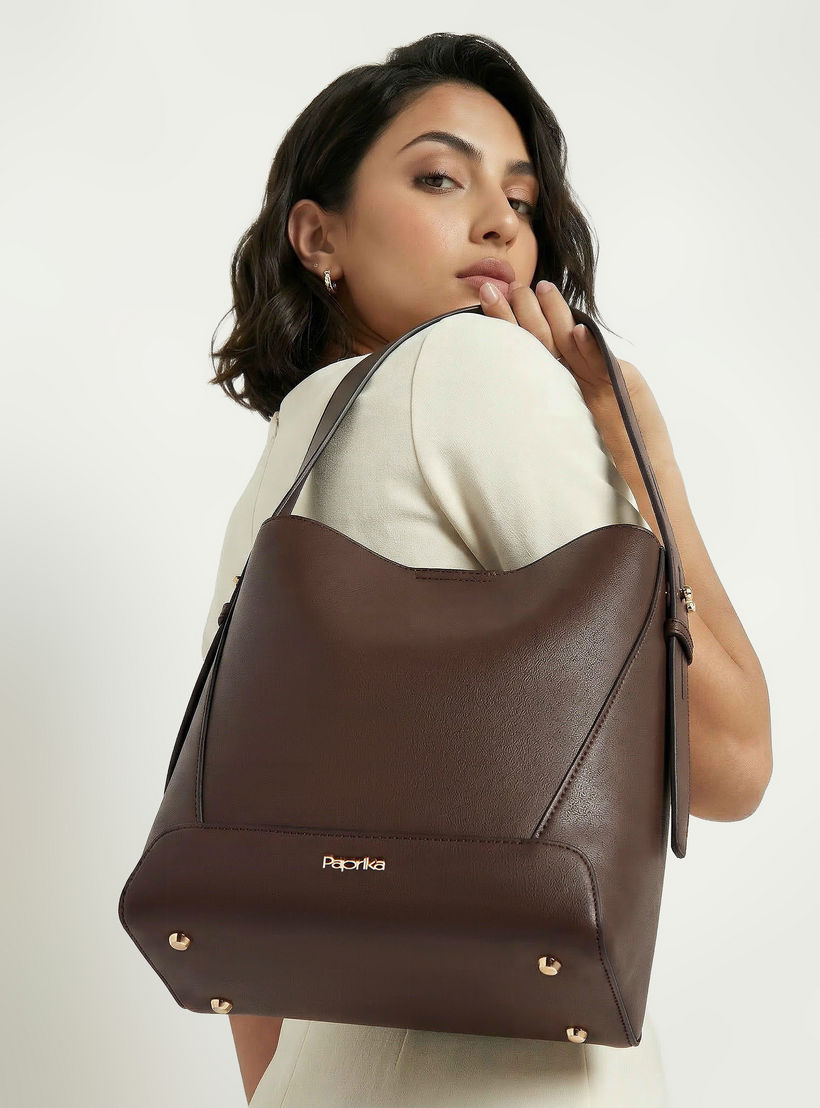 شنطة كتف سادة مع يد قابلة للتعديل من بابريكا-women-bagsandwallets-handbags-image-2