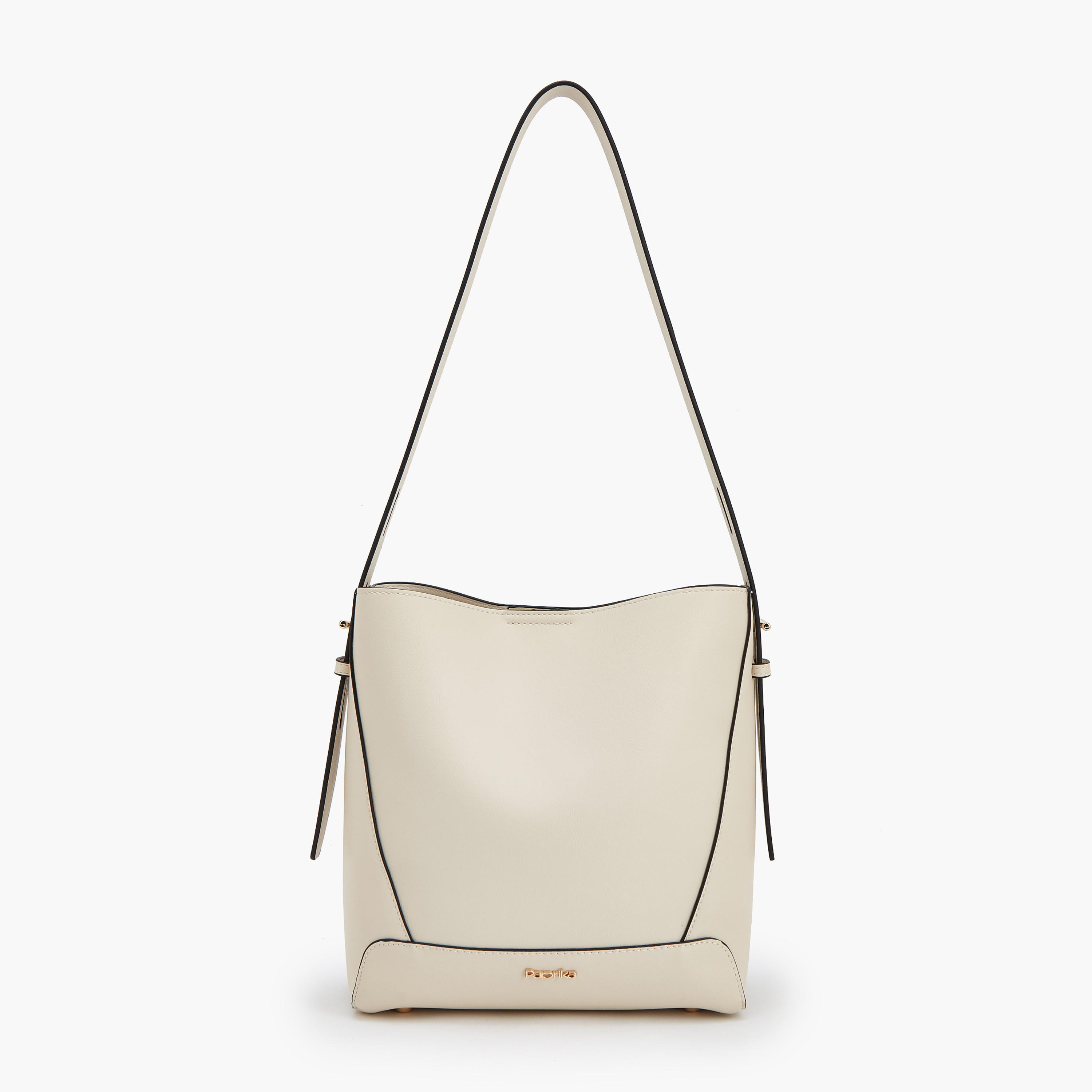 Paprika Solid Shoulder Bag with Adjustable Handle-women-bagsandwallets-handbags-image-1