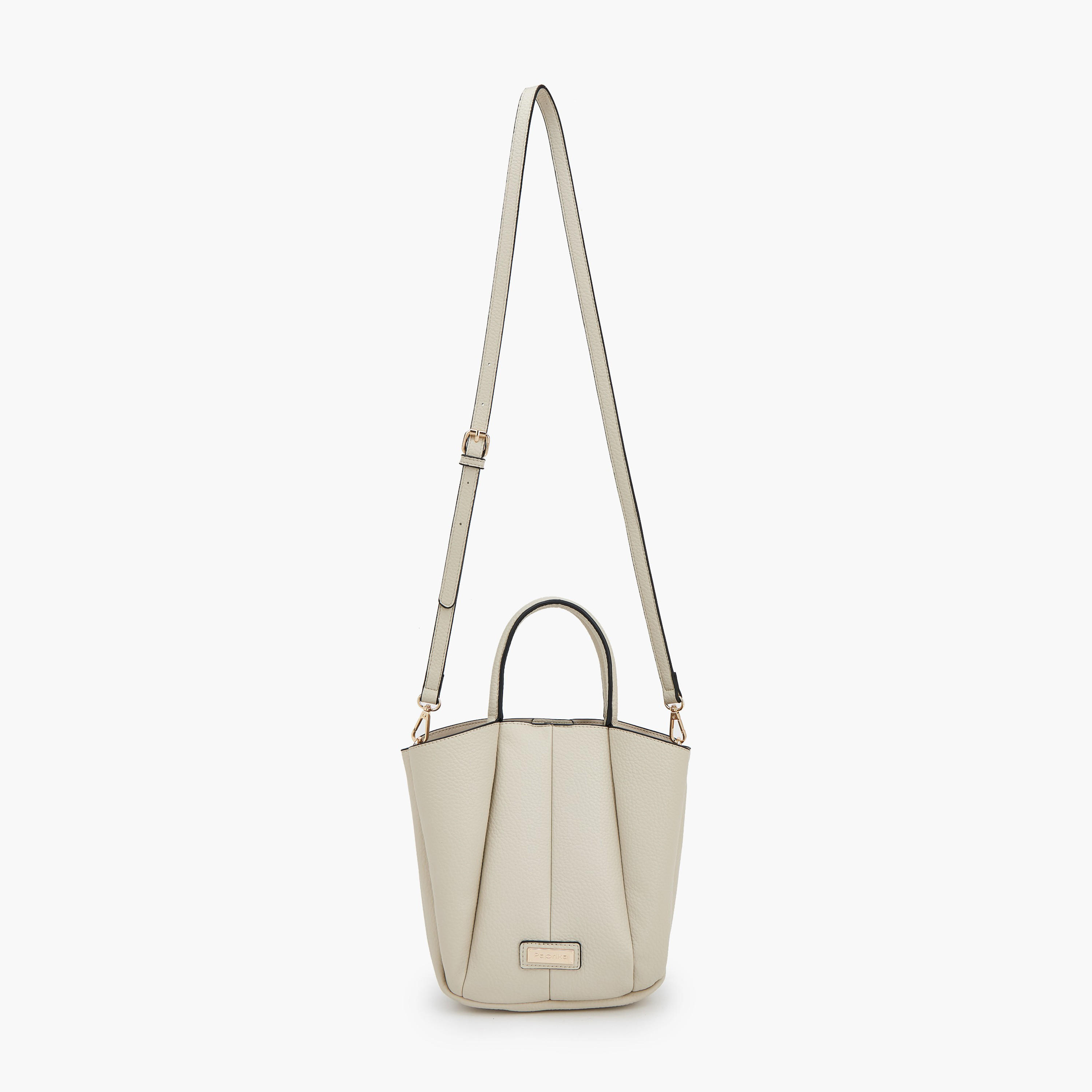 Paprika Textured Tote Bag with Detachable Strap-women-bagsandwallets-handbags-image-3