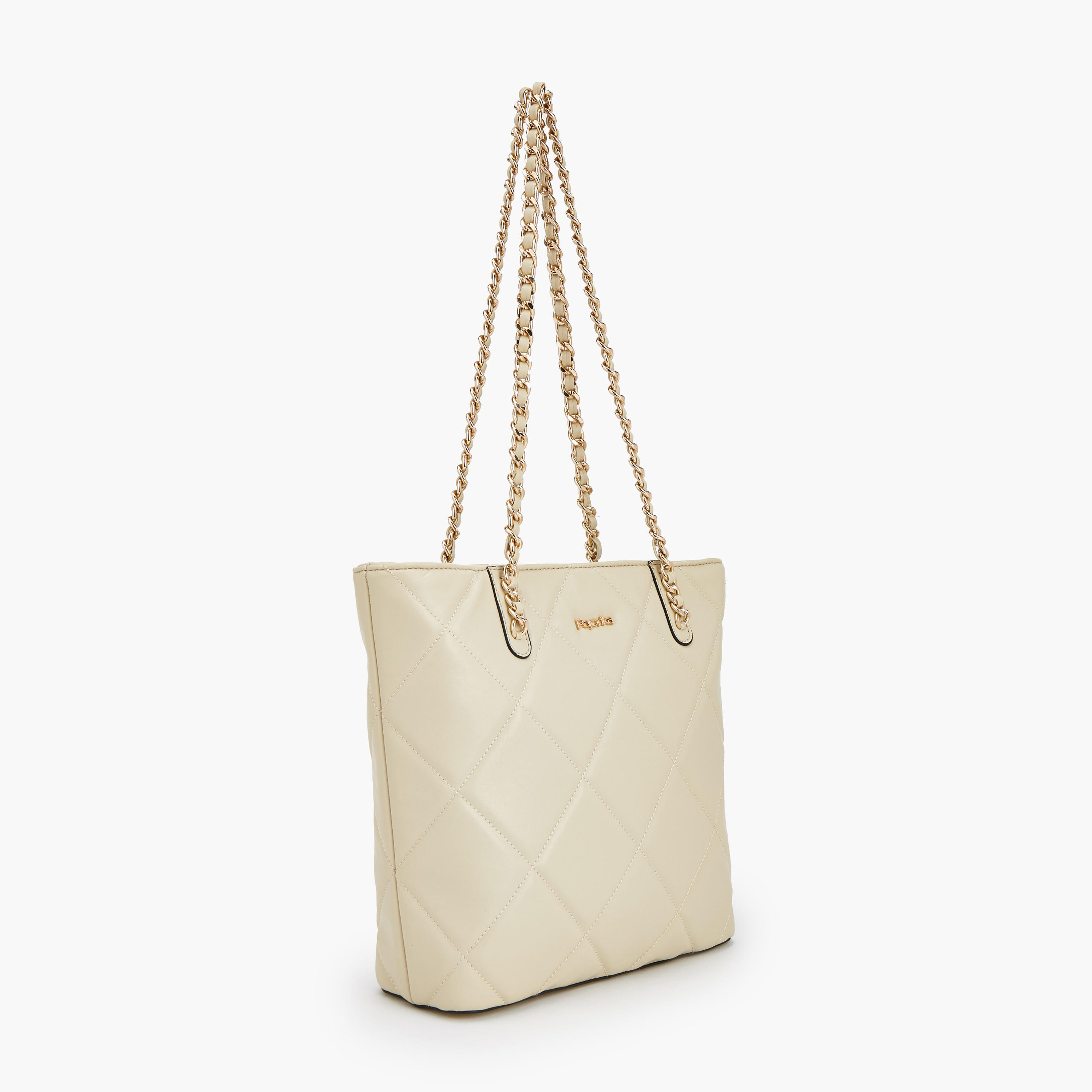 شنطة توتي مبطنة بمقابض سلسلة من بابريكا-women-bagsandwallets-handbags-image-2