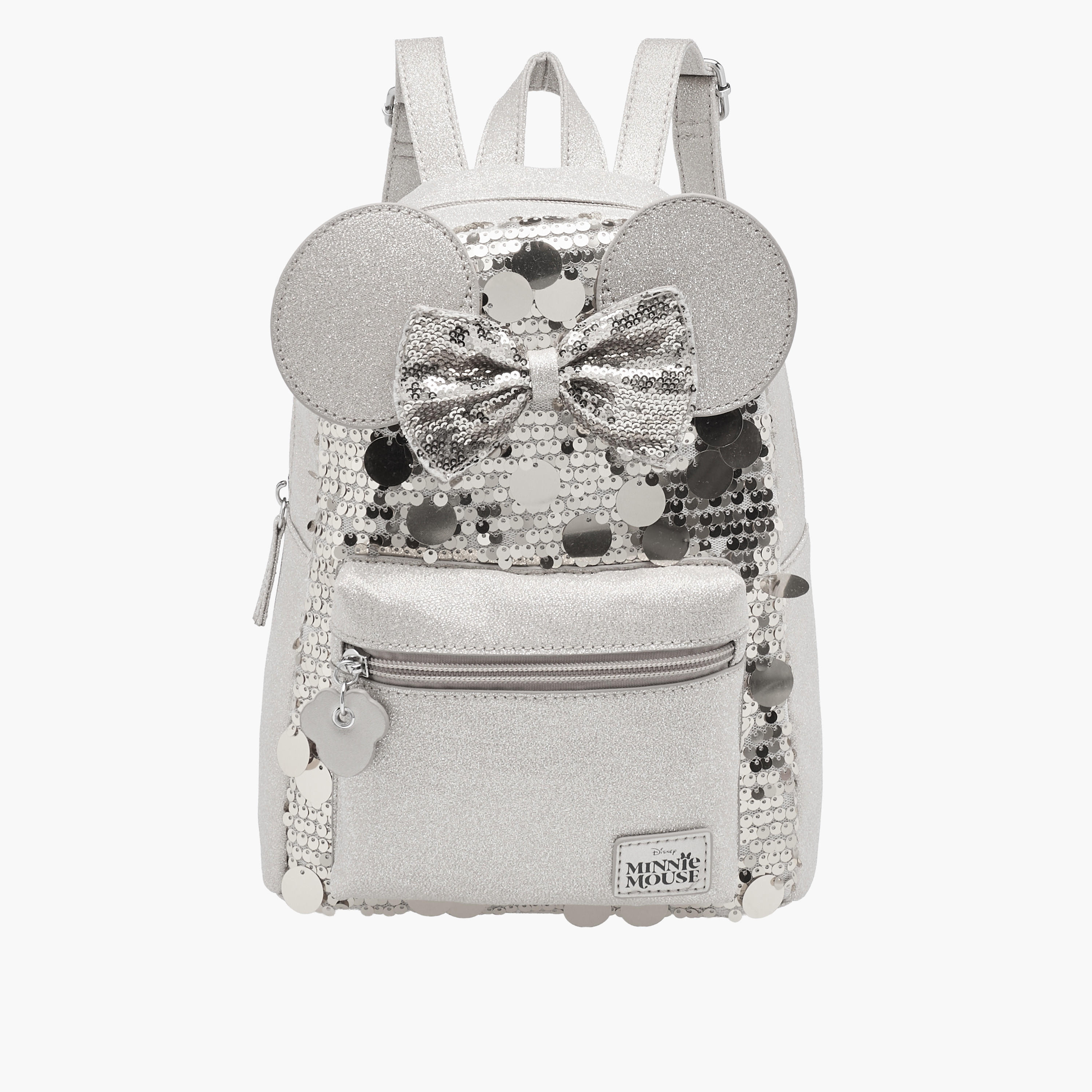Disney Backpack with Minnie Mouse Ear Applique-girls-accessories-bags-image-1