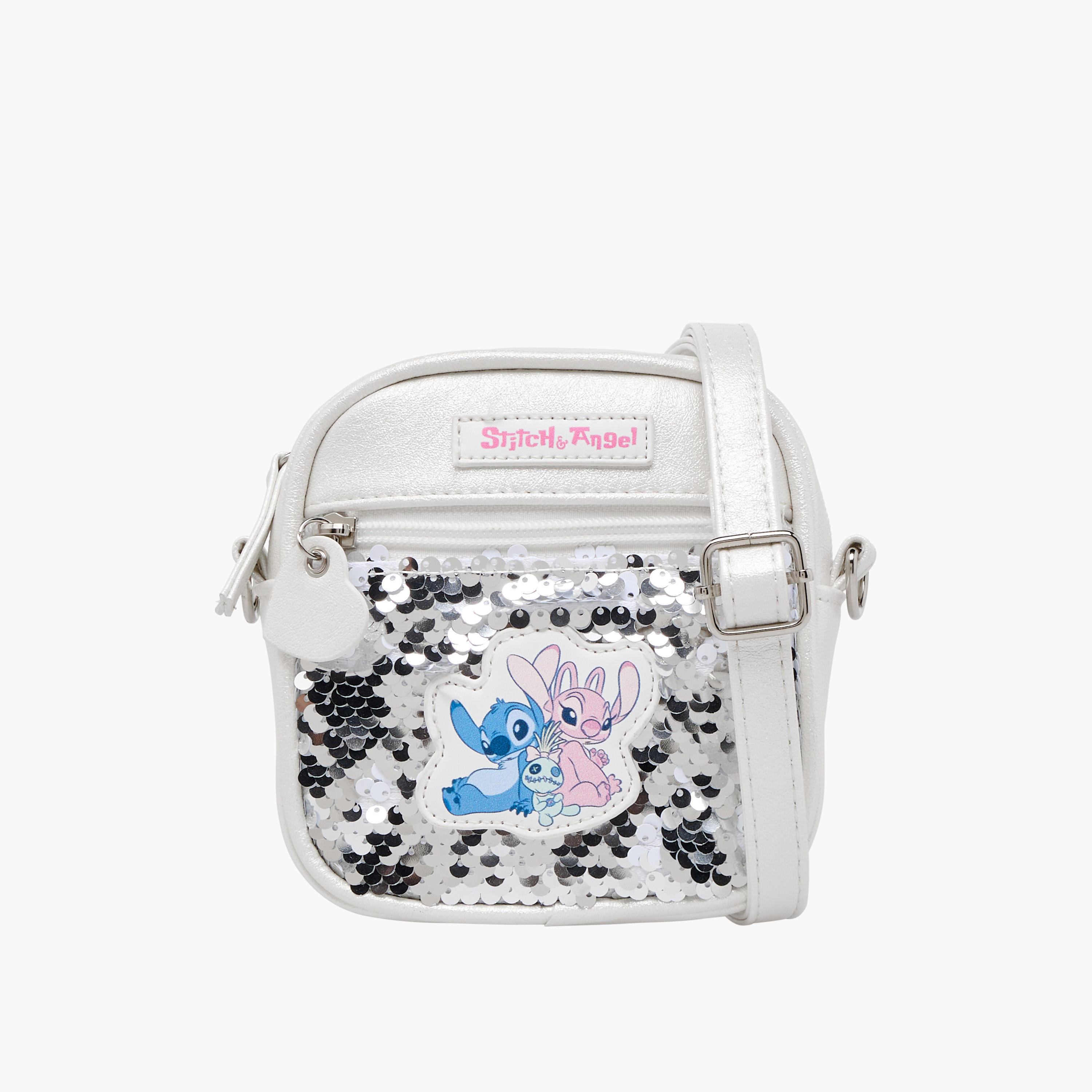 Disney Crossbody Bag with Stitch and Angel Applique-girls-accessories-bags-image-1