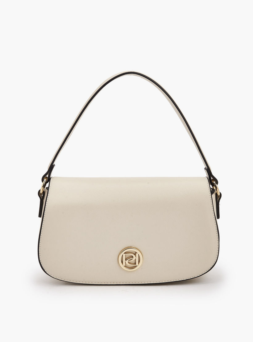 شنطة كتف سادة بحزام قابل للتعديل من بابريكا-women-bagsandwallets-handbags-image-1