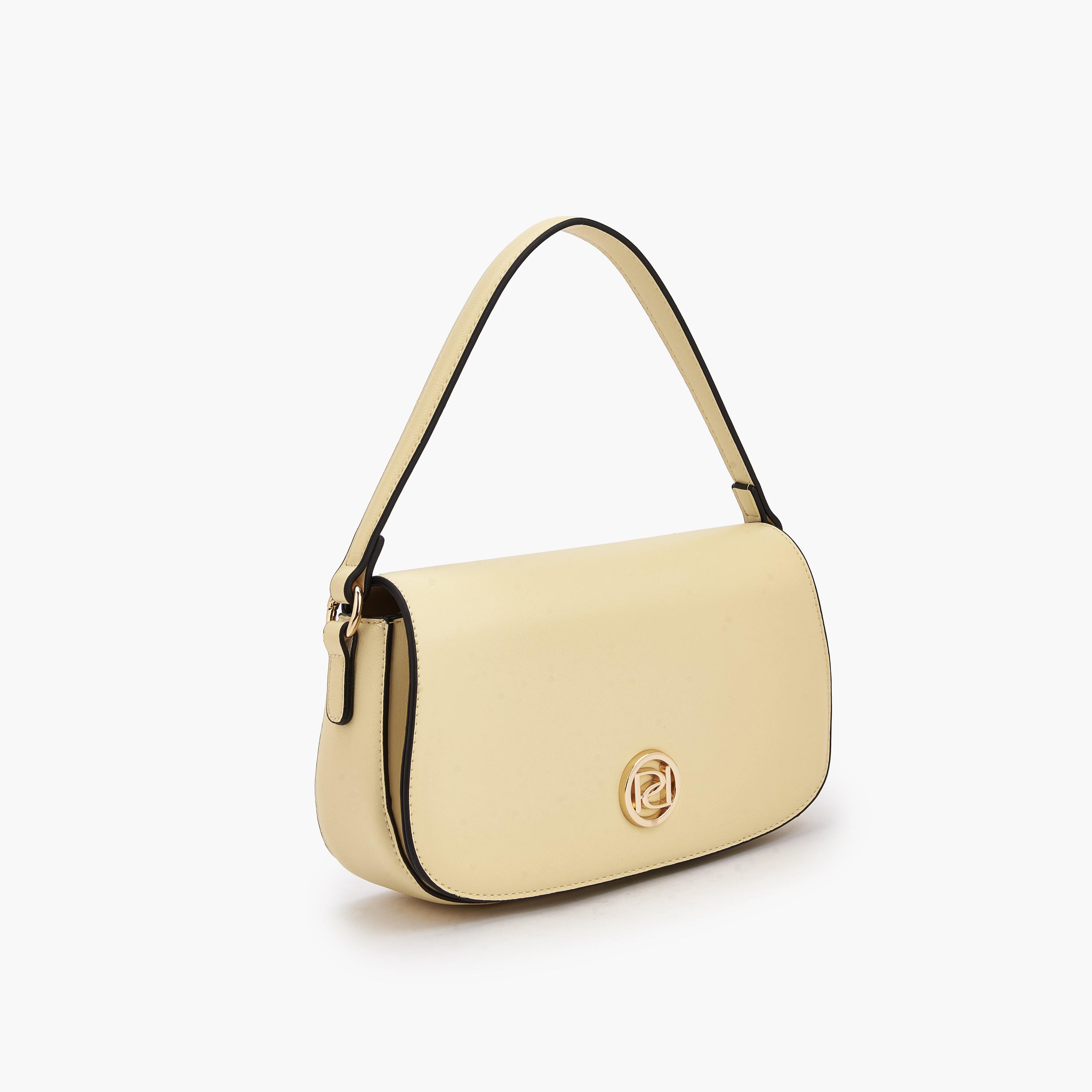 شنطة كتف سادة بحزام قابل للتعديل من بابريكا-women-bagsandwallets-handbags-image-5