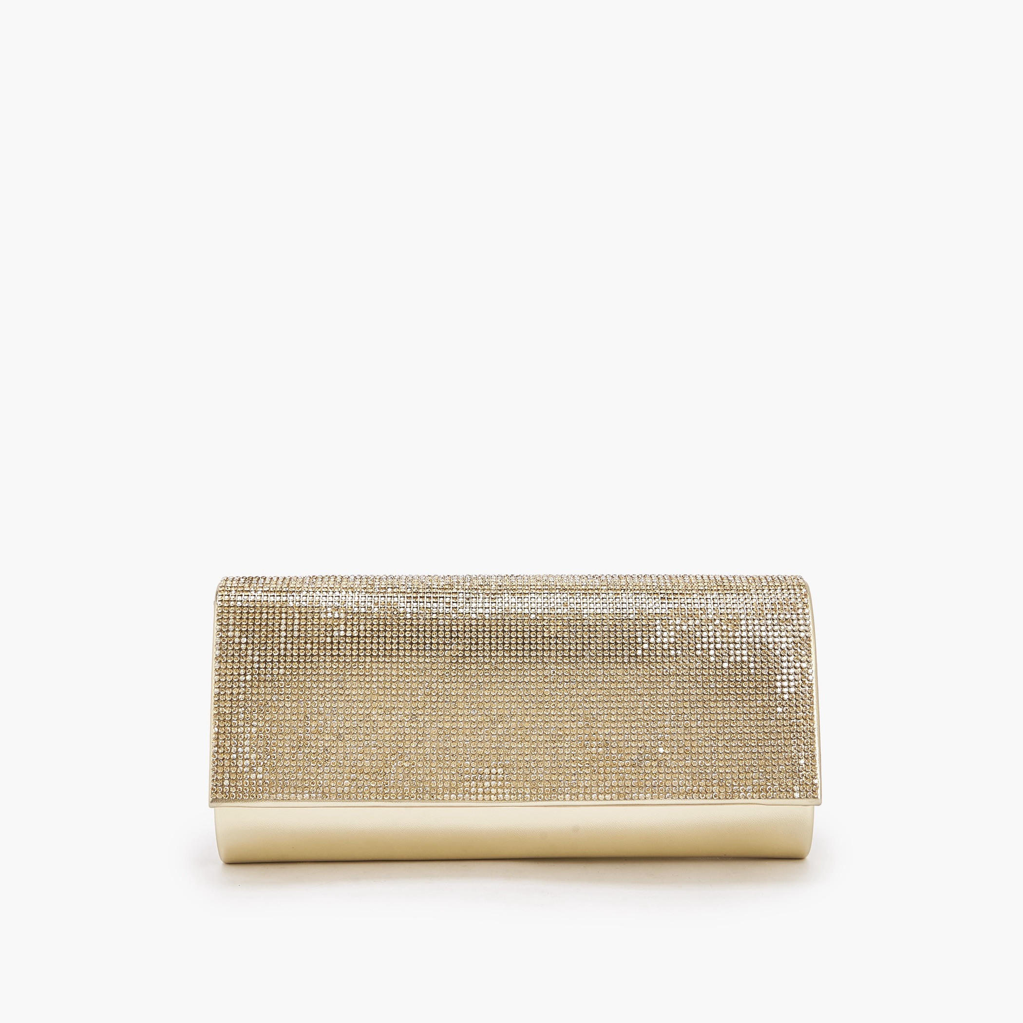 Paprika Embellished Clutch with Chain Strap-women-bagsandwallets-handbags-image-1