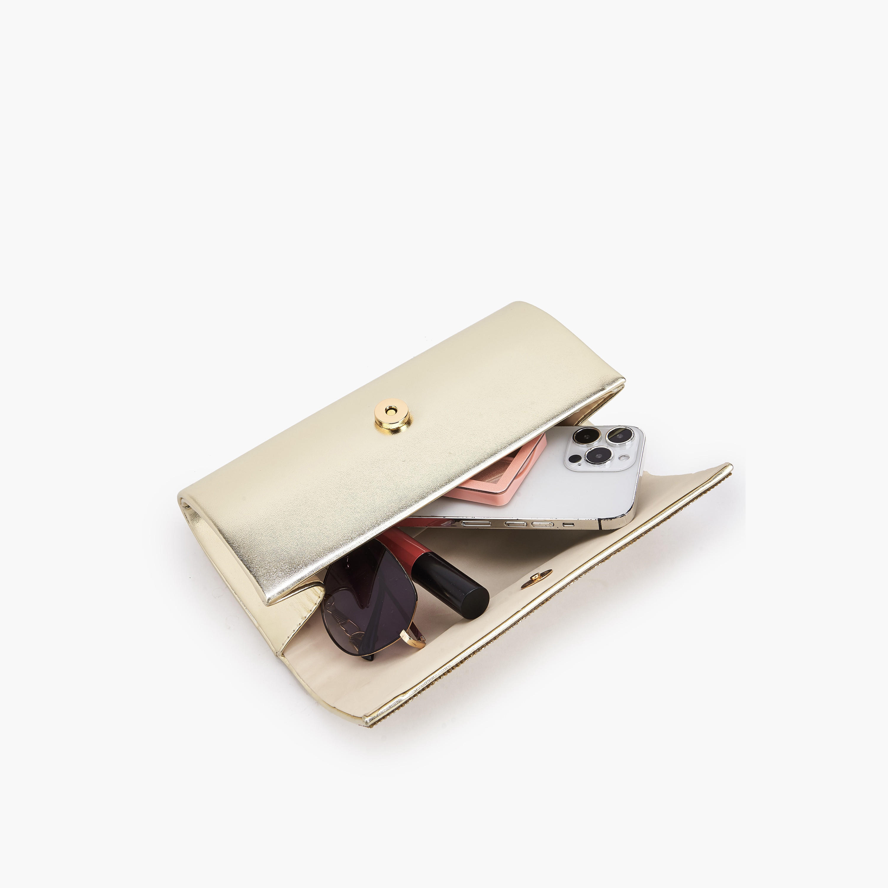 Paprika Embellished Clutch with Chain Strap-women-bagsandwallets-handbags-image-7