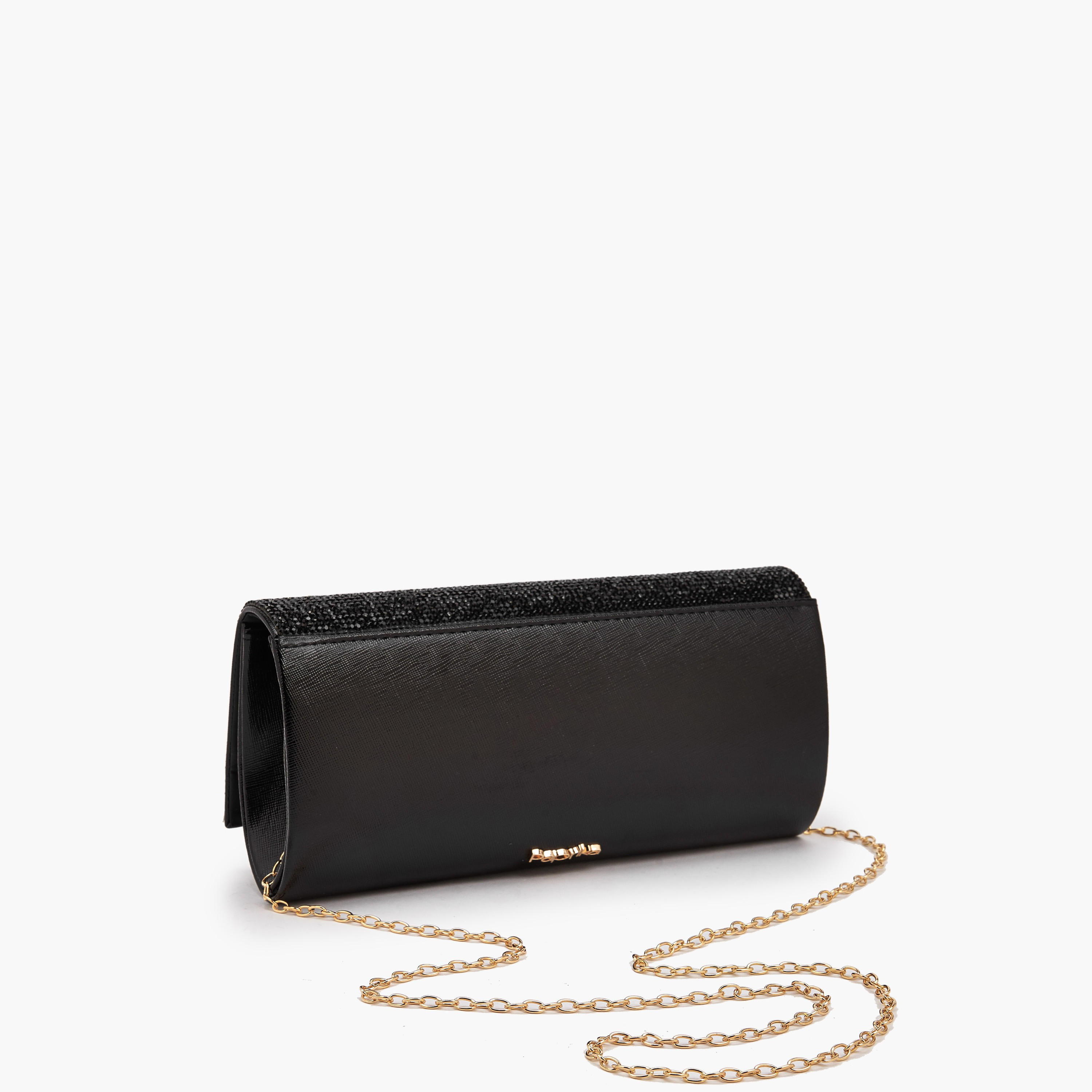 Paprika Embellished Clutch with Chain Strap-women-bagsandwallets-handbags-image-5