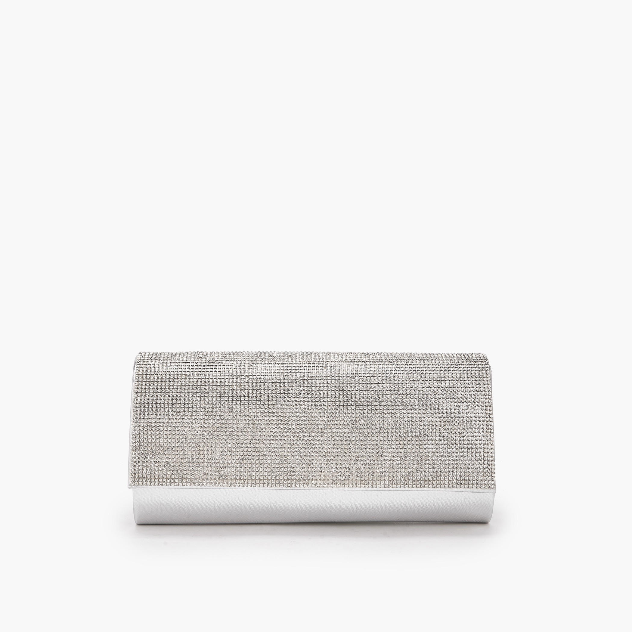 Paprika Embellished Clutch with Chain Strap-women-bagsandwallets-handbags-image-1