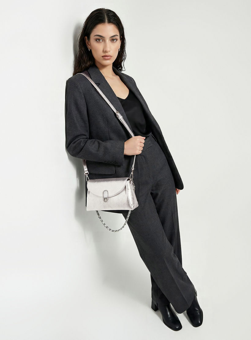 شنطة كروس بودي بارزة الملمس ميتاليك بقفل إغلاق ملتوي من بابريكا-women-bagsandwallets-handbags-image-2