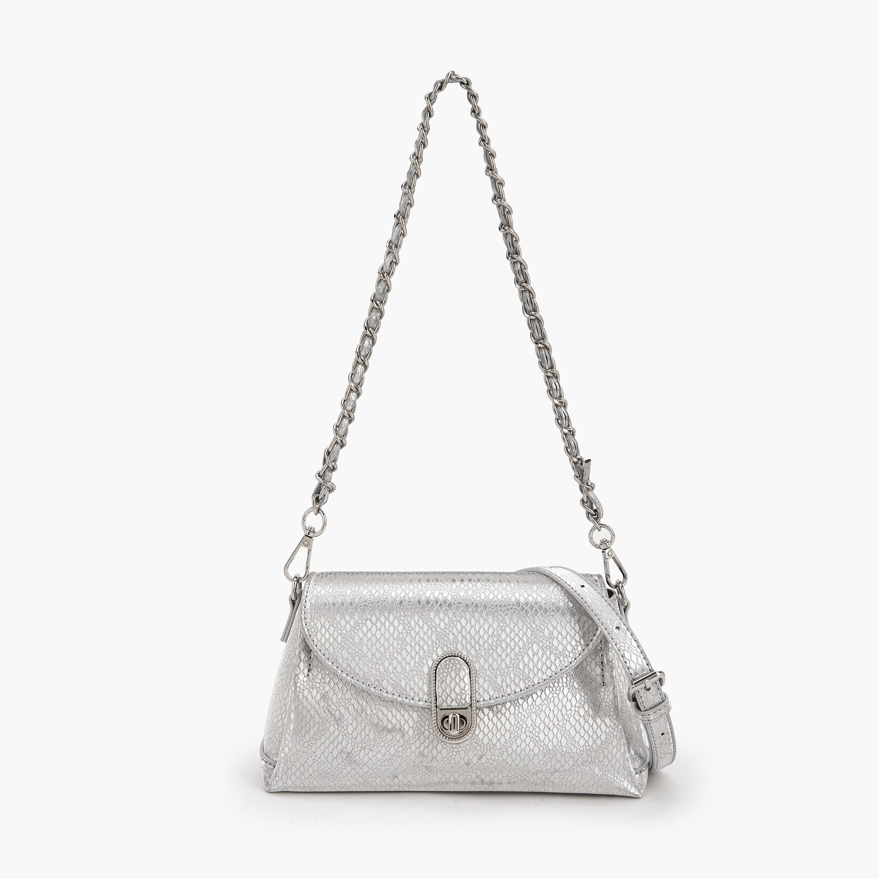 شنطة كروس بودي بارزة الملمس ميتاليك بقفل إغلاق ملتوي من بابريكا-women-bagsandwallets-handbags-image-6